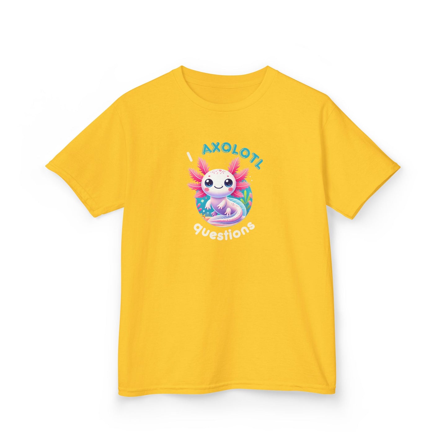 "I Axolotl Questions" β Curious Critter Kids Tee