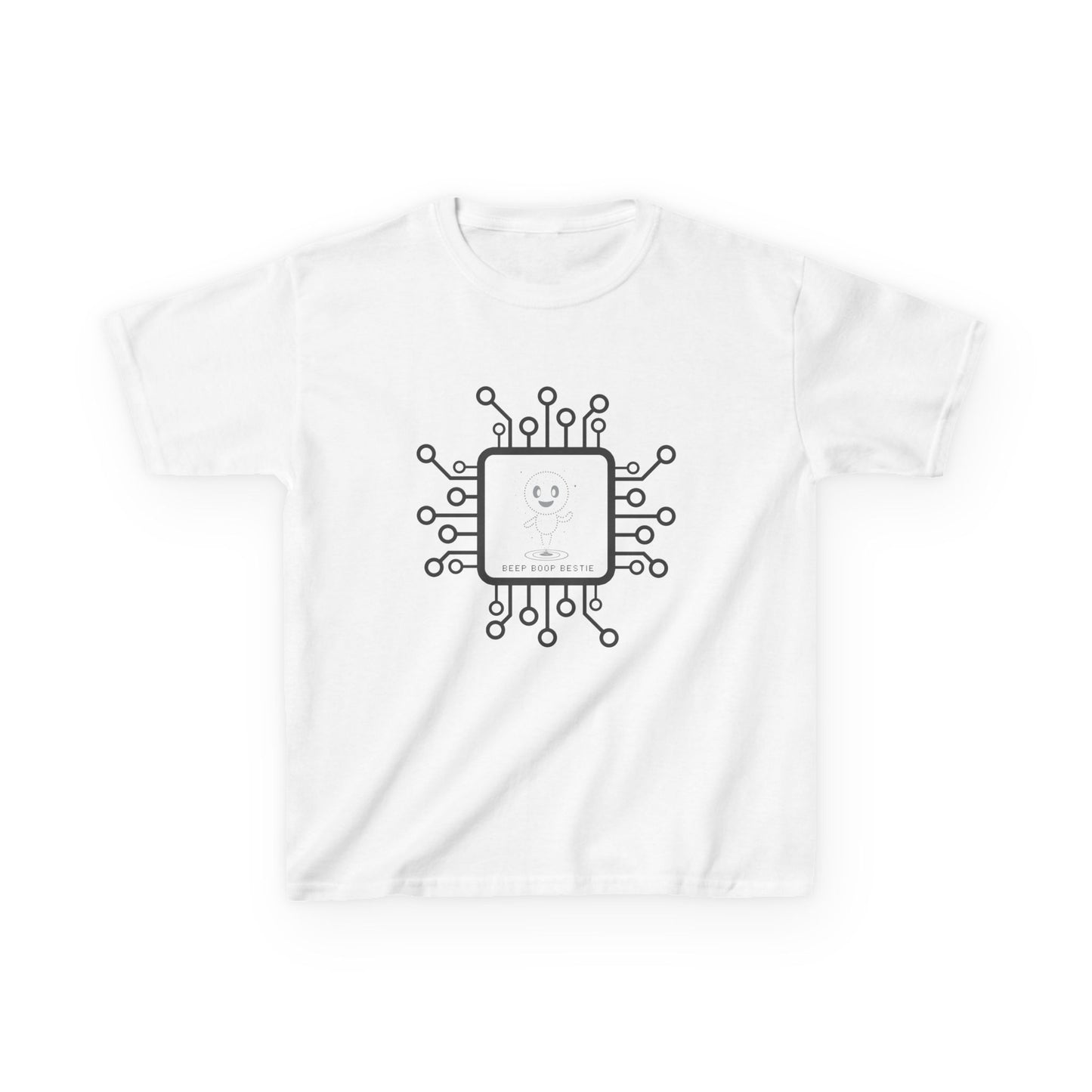 "Beep Boop Bestie" β Kids' AI Robot Tee