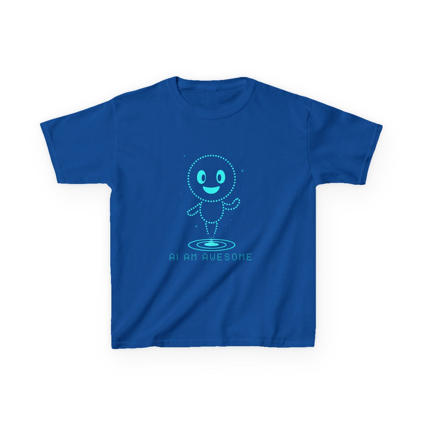 "AI AM AWESOME" β Empowering Kids AI Tee