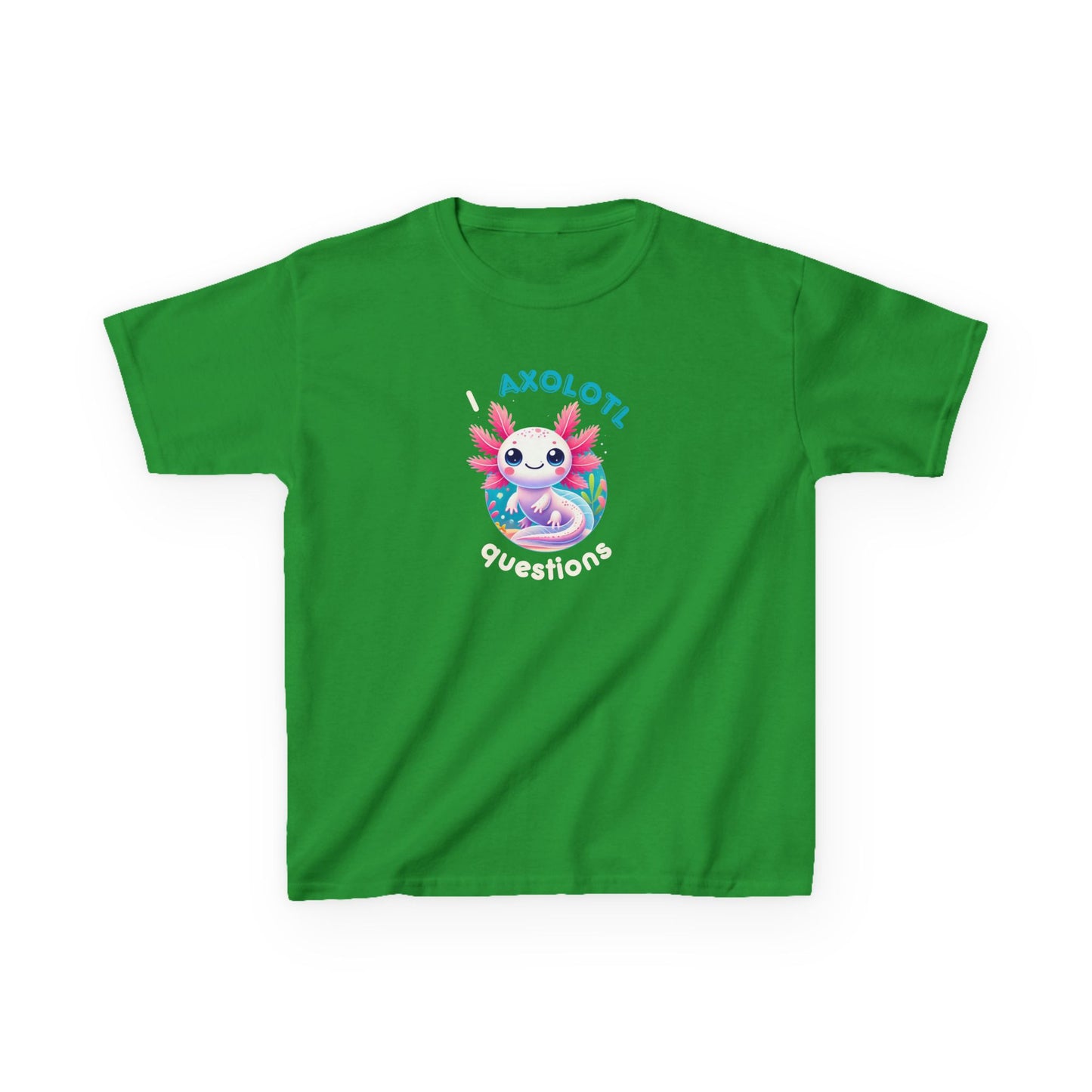 "I Axolotl Questions" β Curious Critter Kids Tee