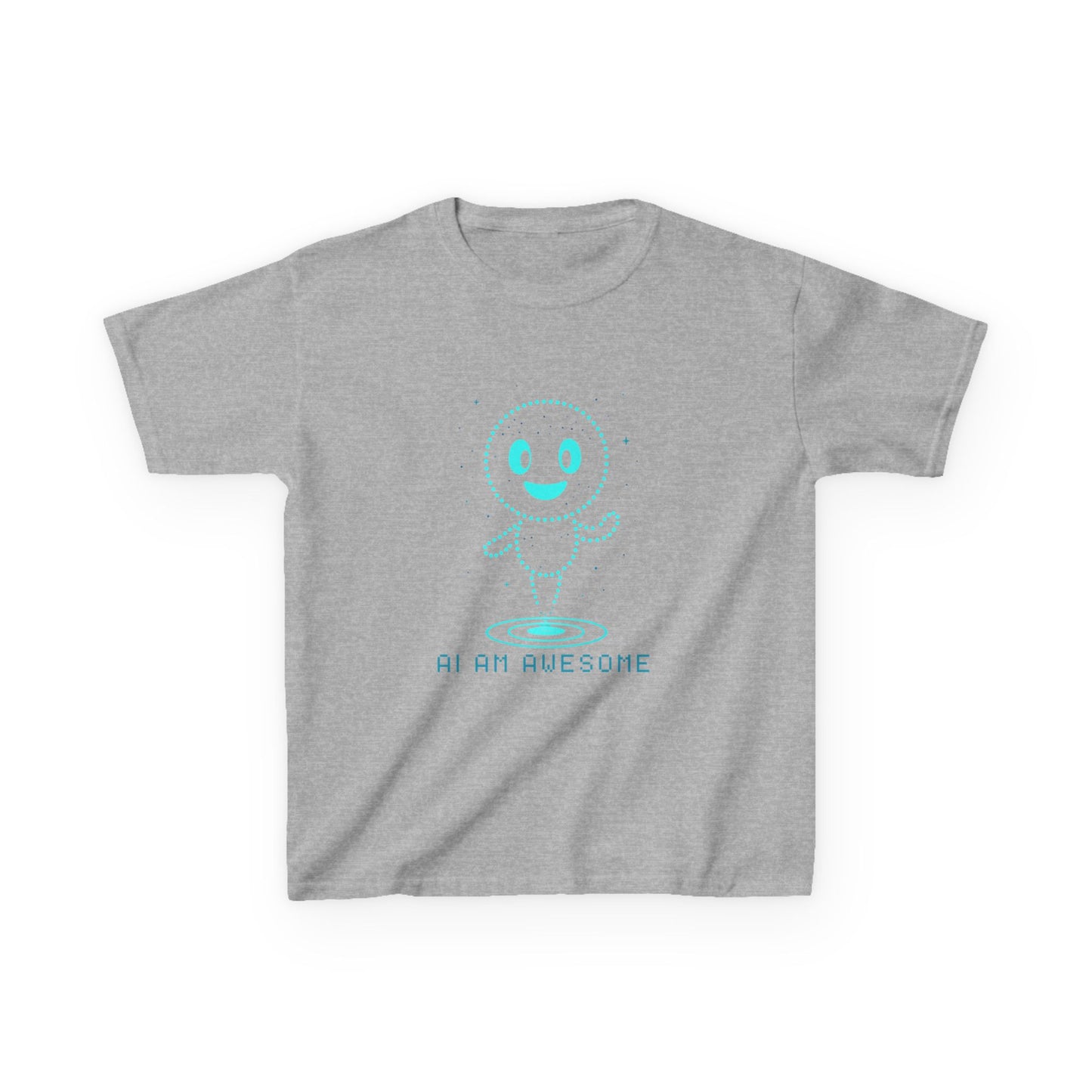 "AI AM AWESOME" β Empowering Kids AI Tee