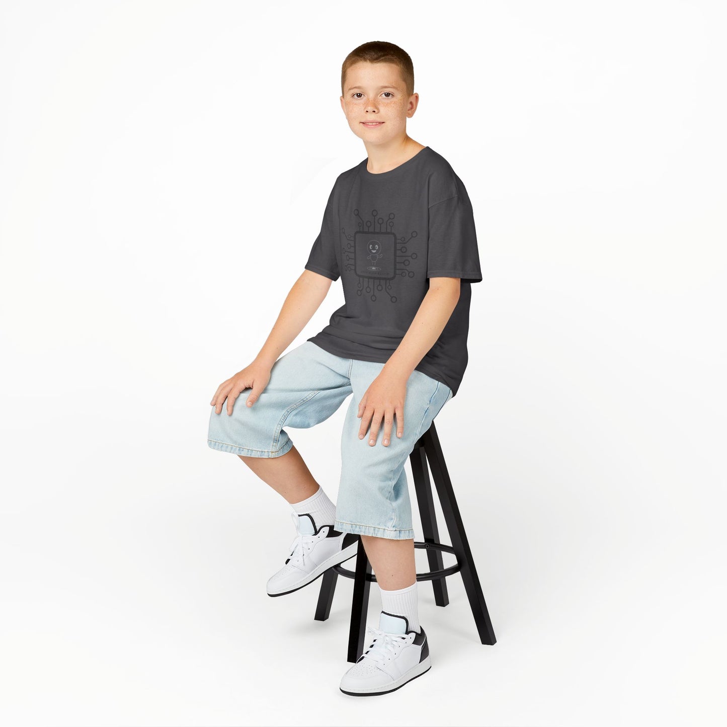 "Beep Boop Bestie" β Kids' AI Robot Tee
