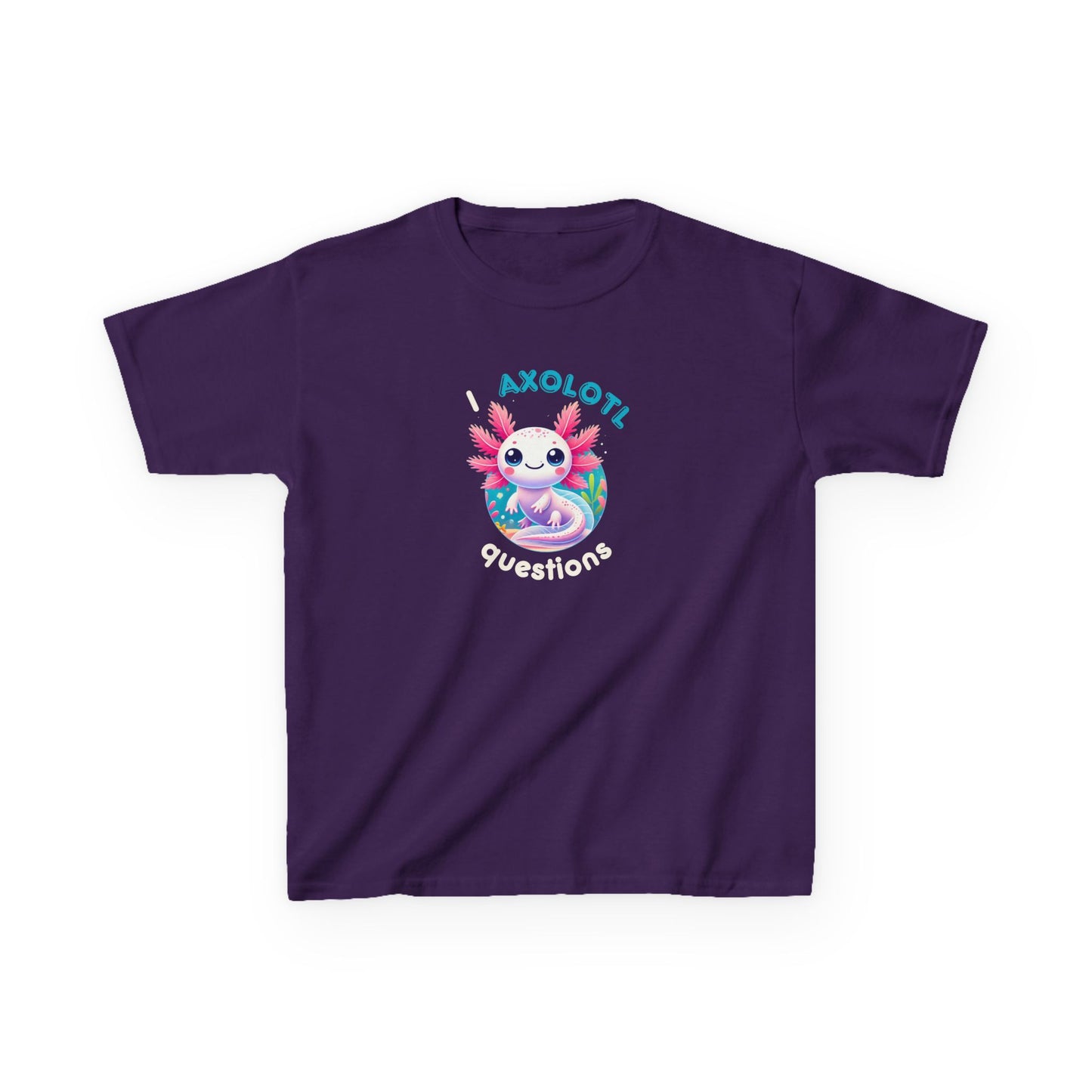 "I Axolotl Questions" β Curious Critter Kids Tee