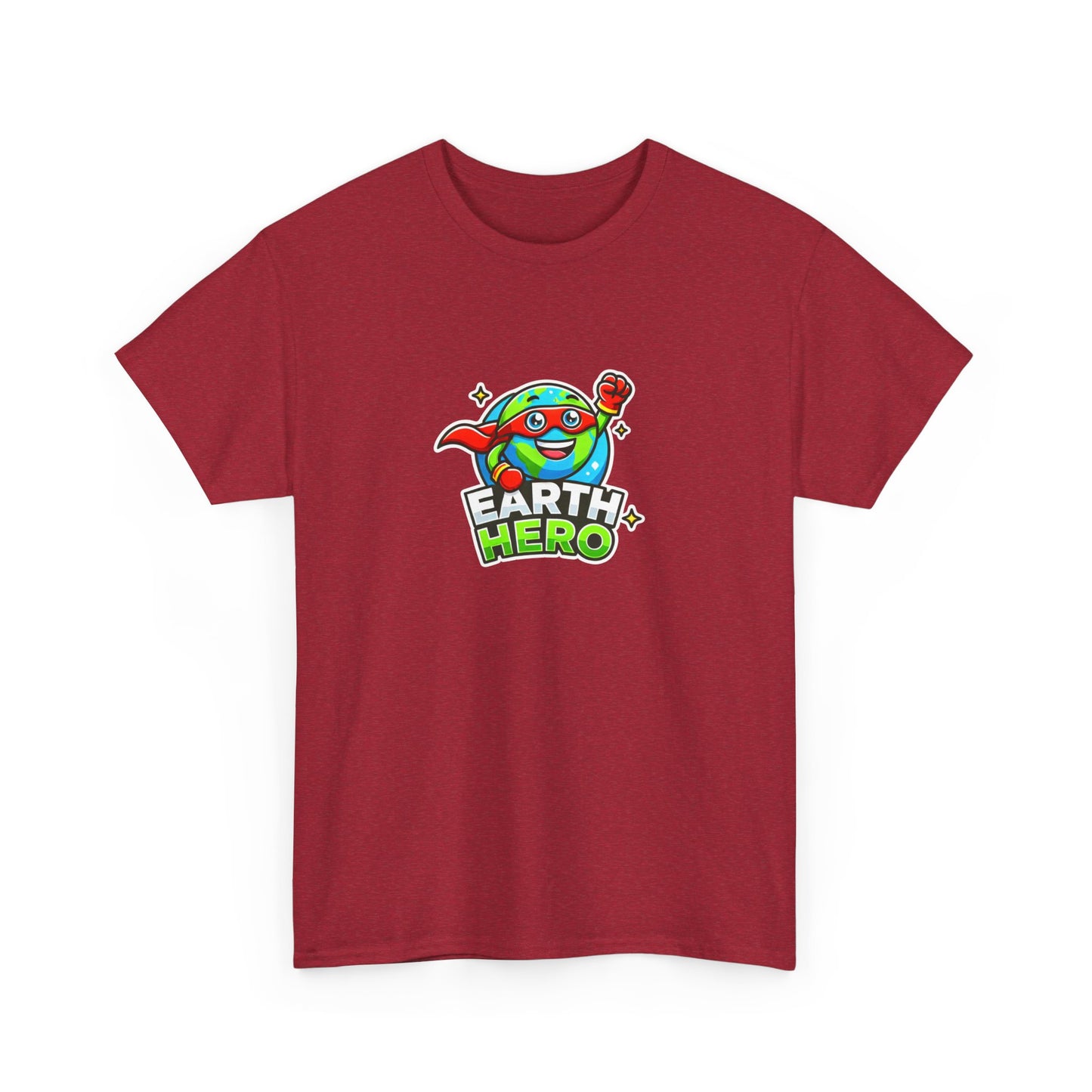 "Globey Gus – Earth Hero" Eco Tee for Adults