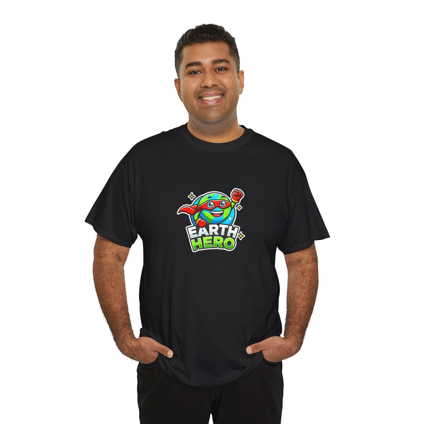 "Globey Gus – Earth Hero" Eco Tee for Adults
