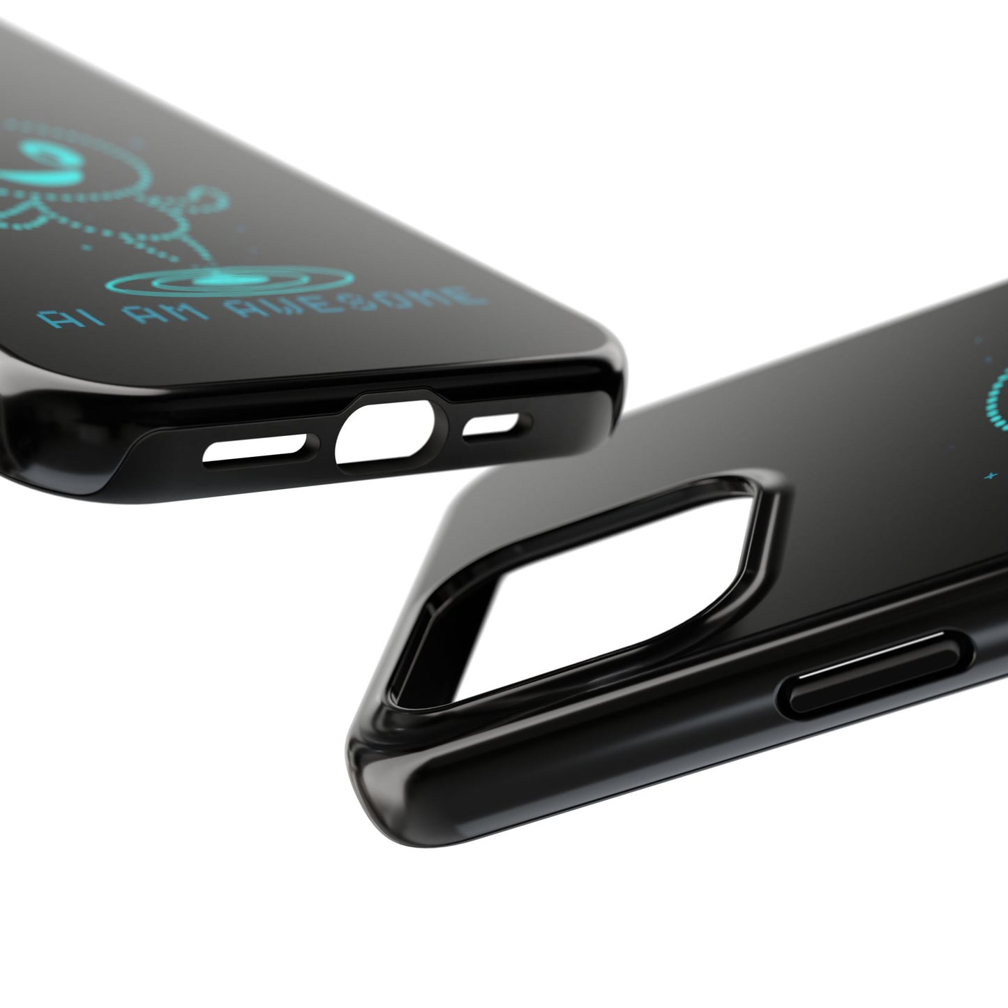 "AI AM AWESOME" β Tech-Savvy Phone Case