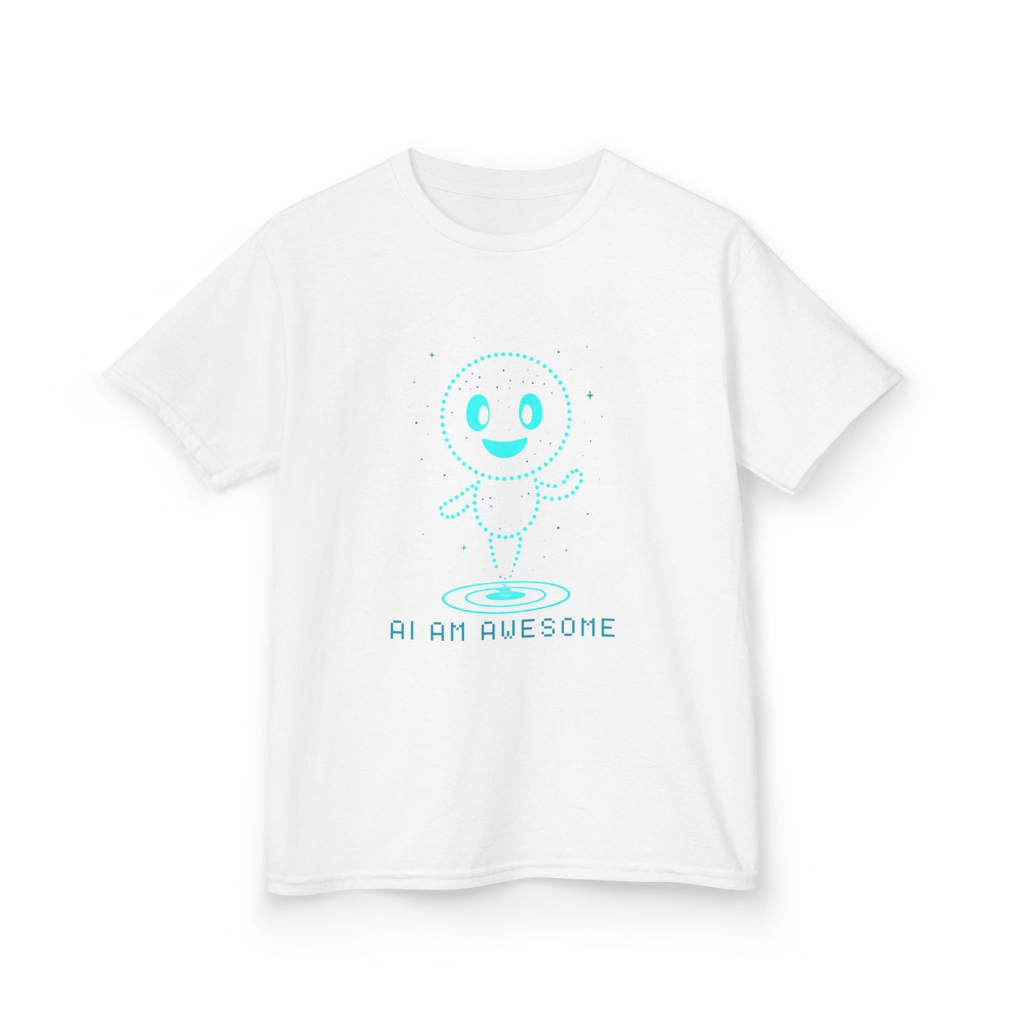 "AI AM AWESOME" β Empowering Kids AI Tee