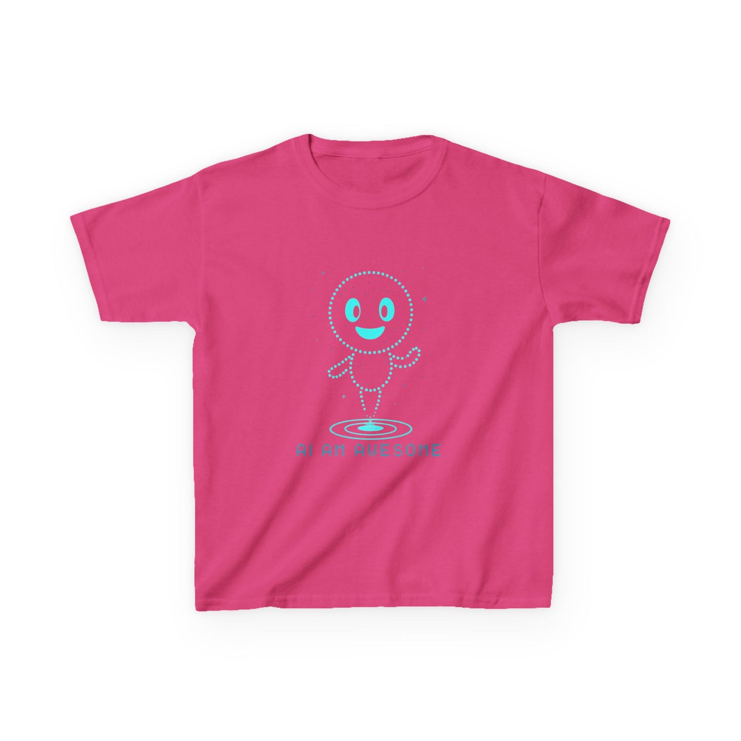 "AI AM AWESOME" β Empowering Kids AI Tee