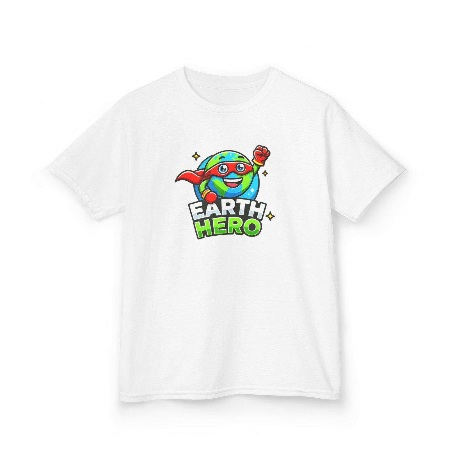 "Globey Gus β Earth Hero" Kids Eco Tee