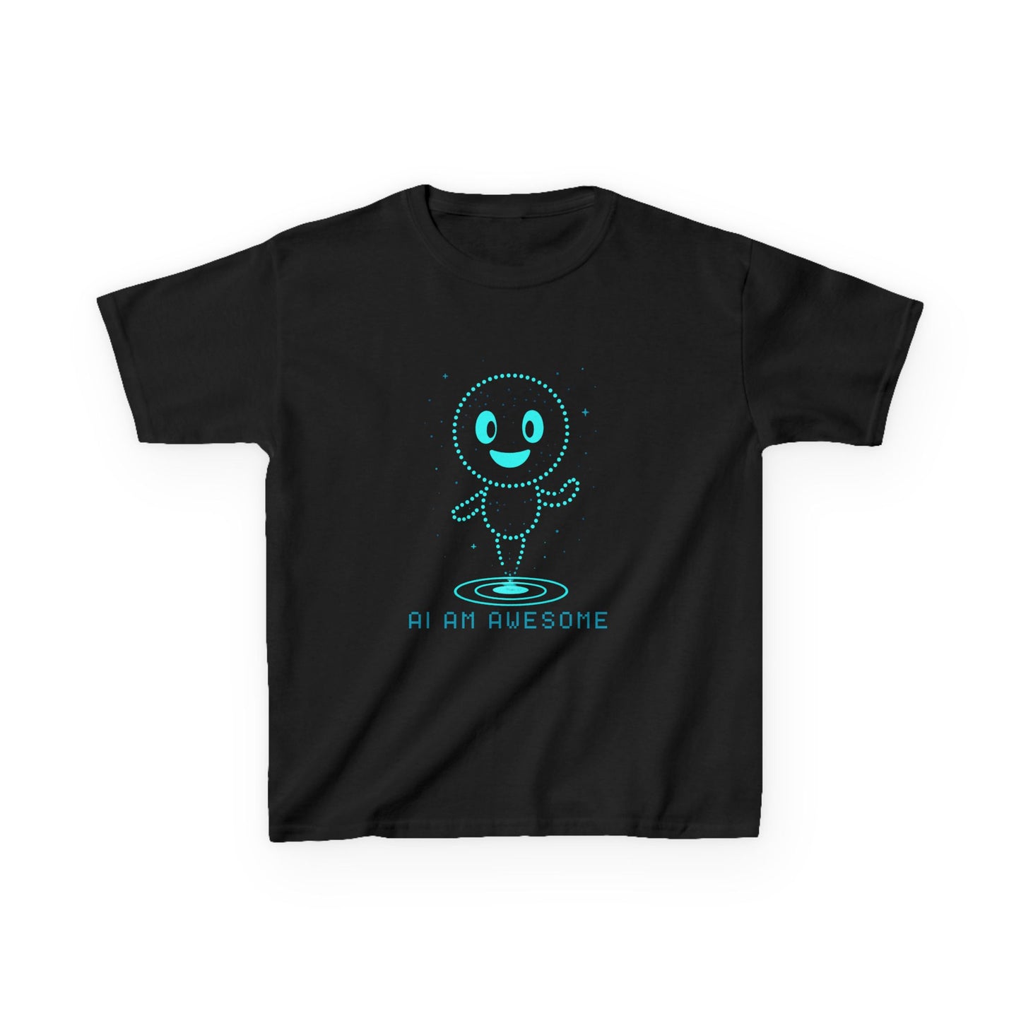 "AI AM AWESOME" β Empowering Kids AI Tee