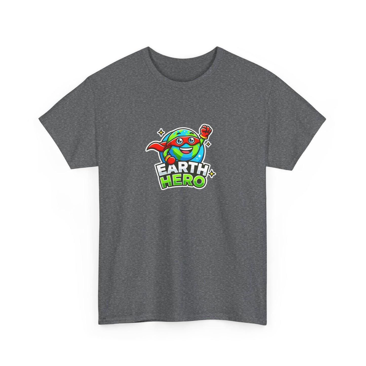 "Globey Gus – Earth Hero" Eco Tee for Adults