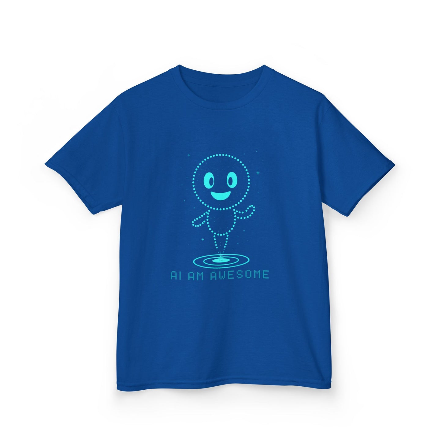 "AI AM AWESOME" β Empowering Kids AI Tee