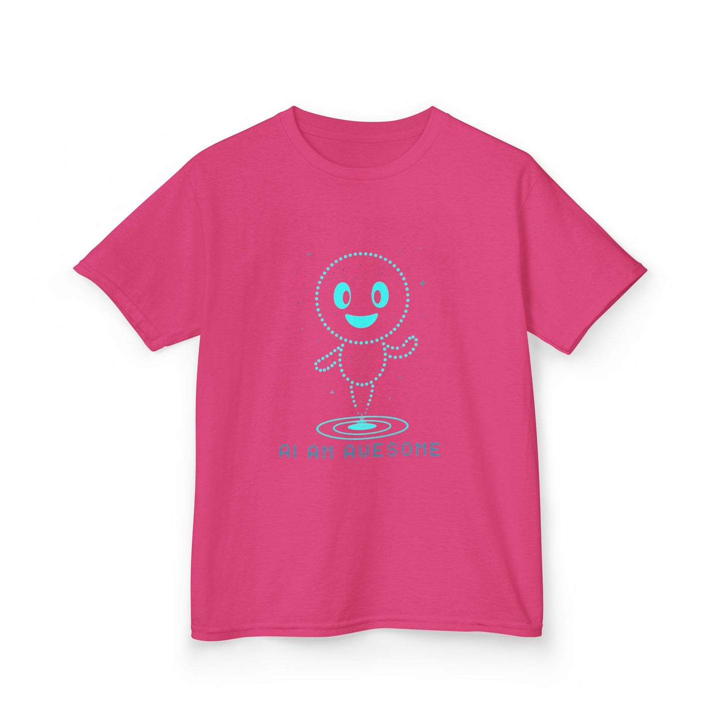 "AI AM AWESOME" β Empowering Kids AI Tee