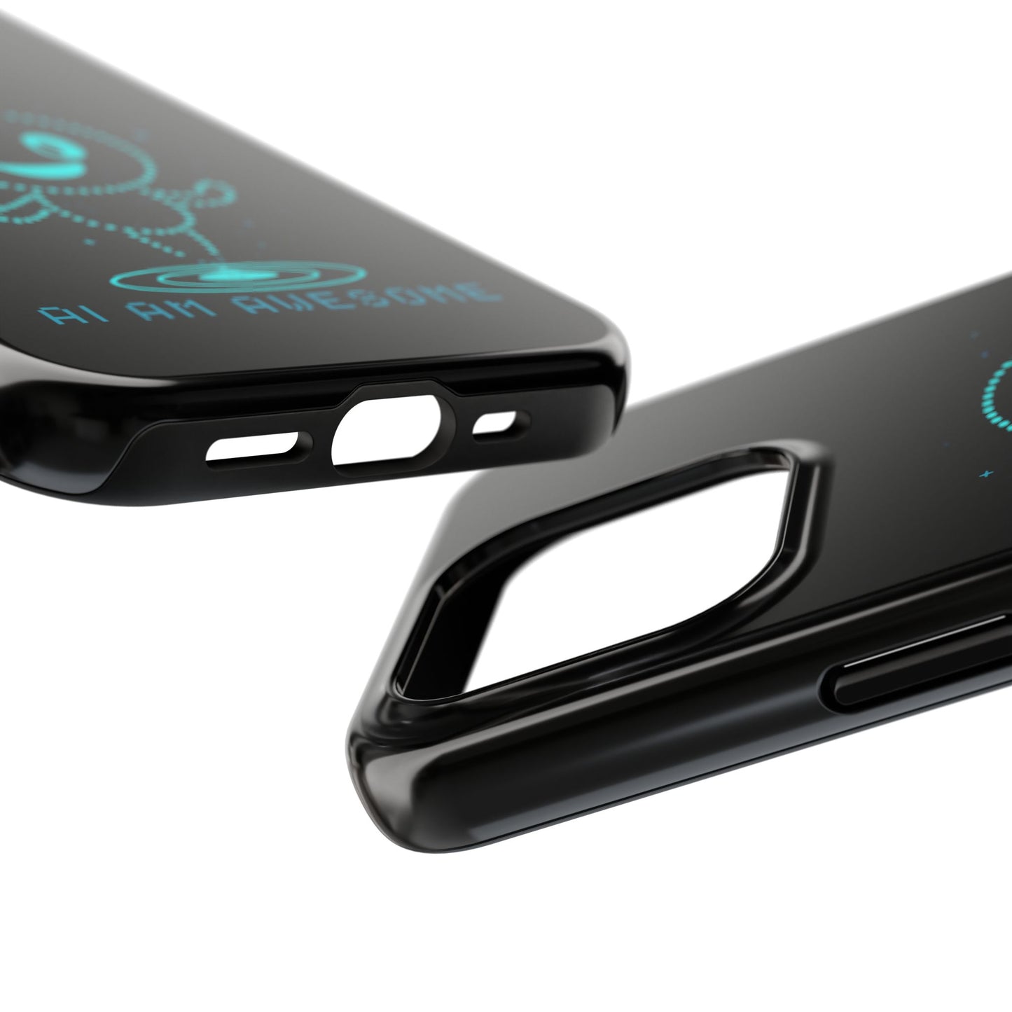 "AI AM AWESOME" β Tech-Savvy Phone Case