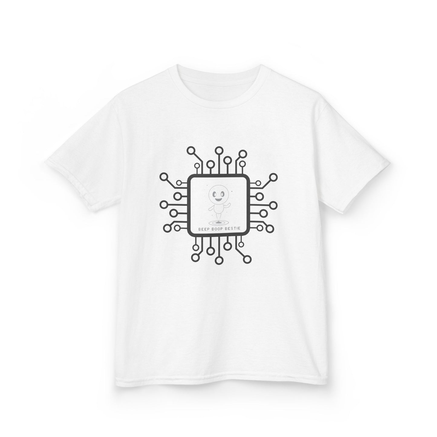 "Beep Boop Bestie" β Kids' AI Robot Tee