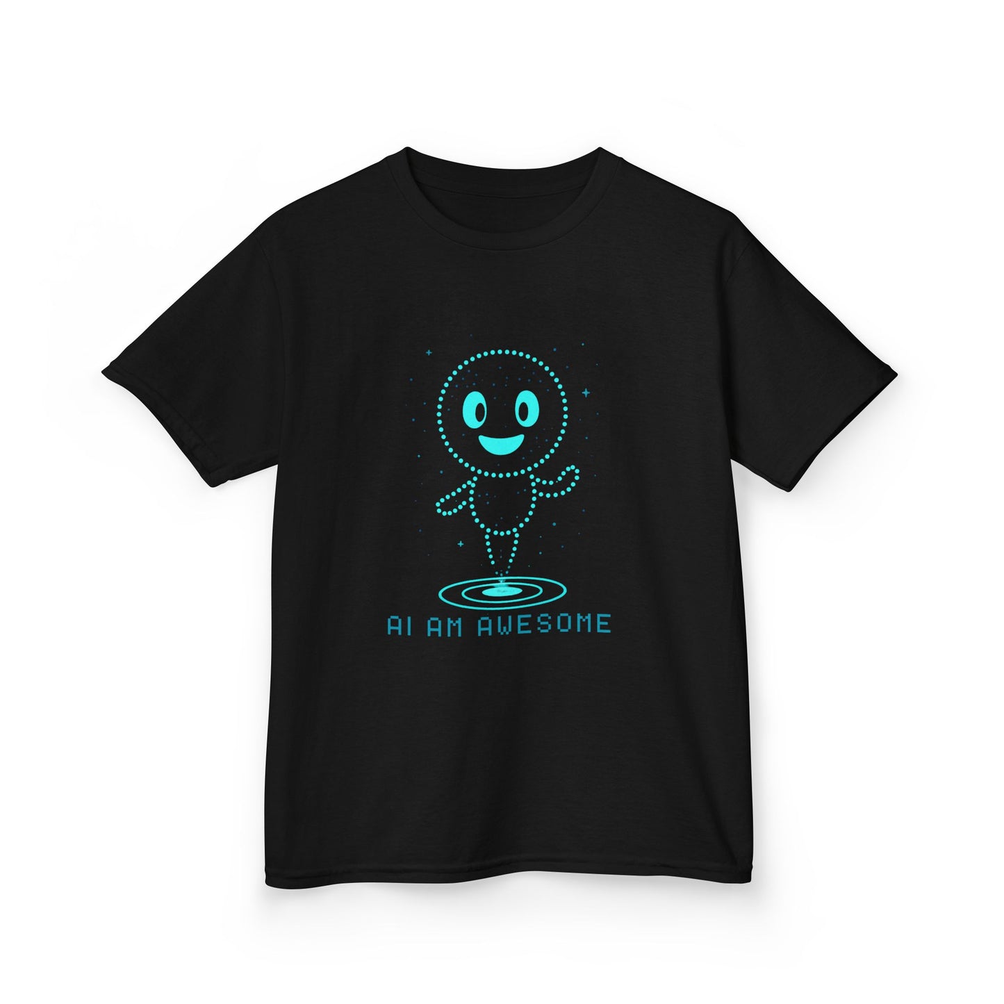 "AI AM AWESOME" β Empowering Kids AI Tee