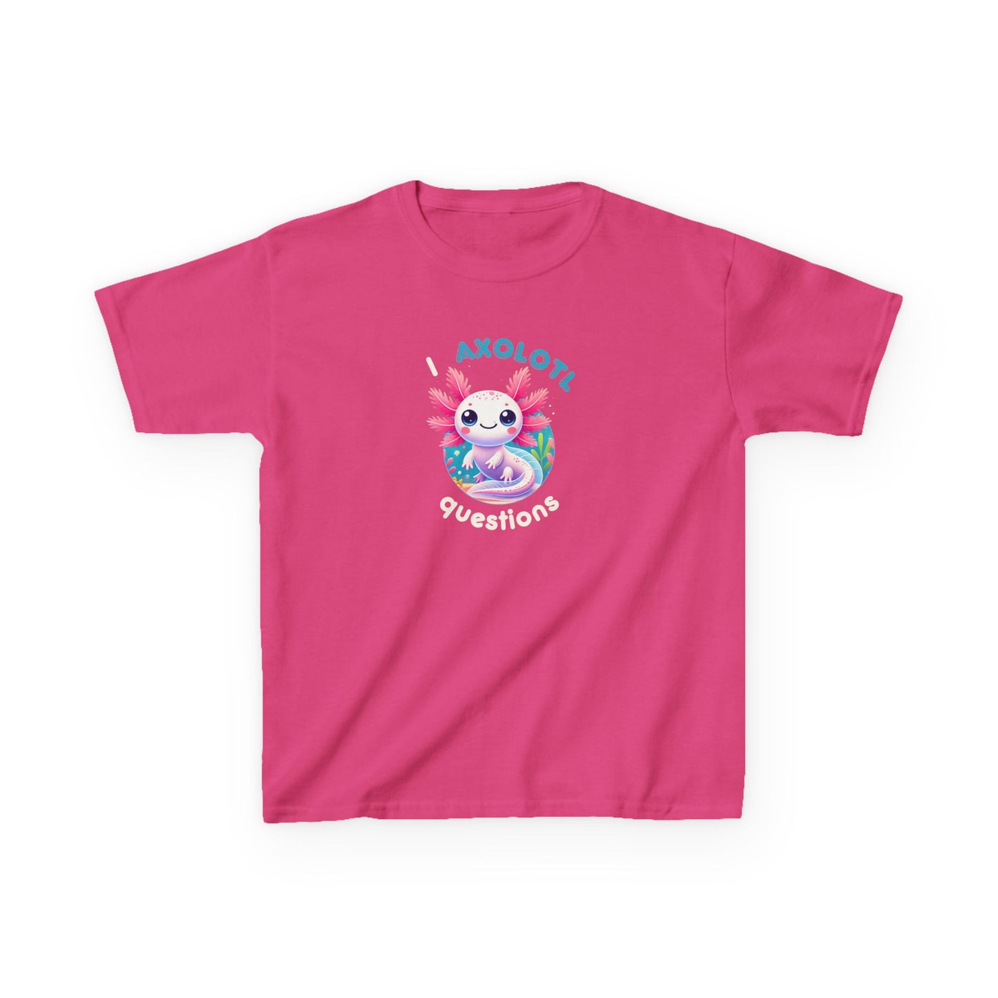 "I Axolotl Questions" β Curious Critter Kids Tee