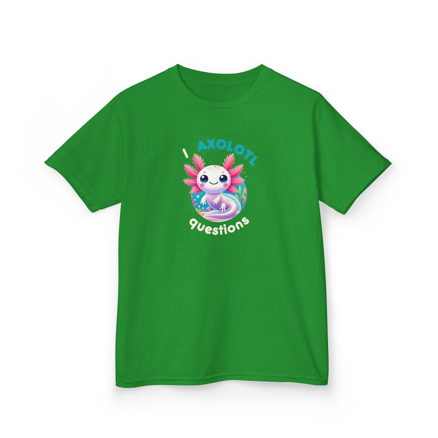 "I Axolotl Questions" β Curious Critter Kids Tee