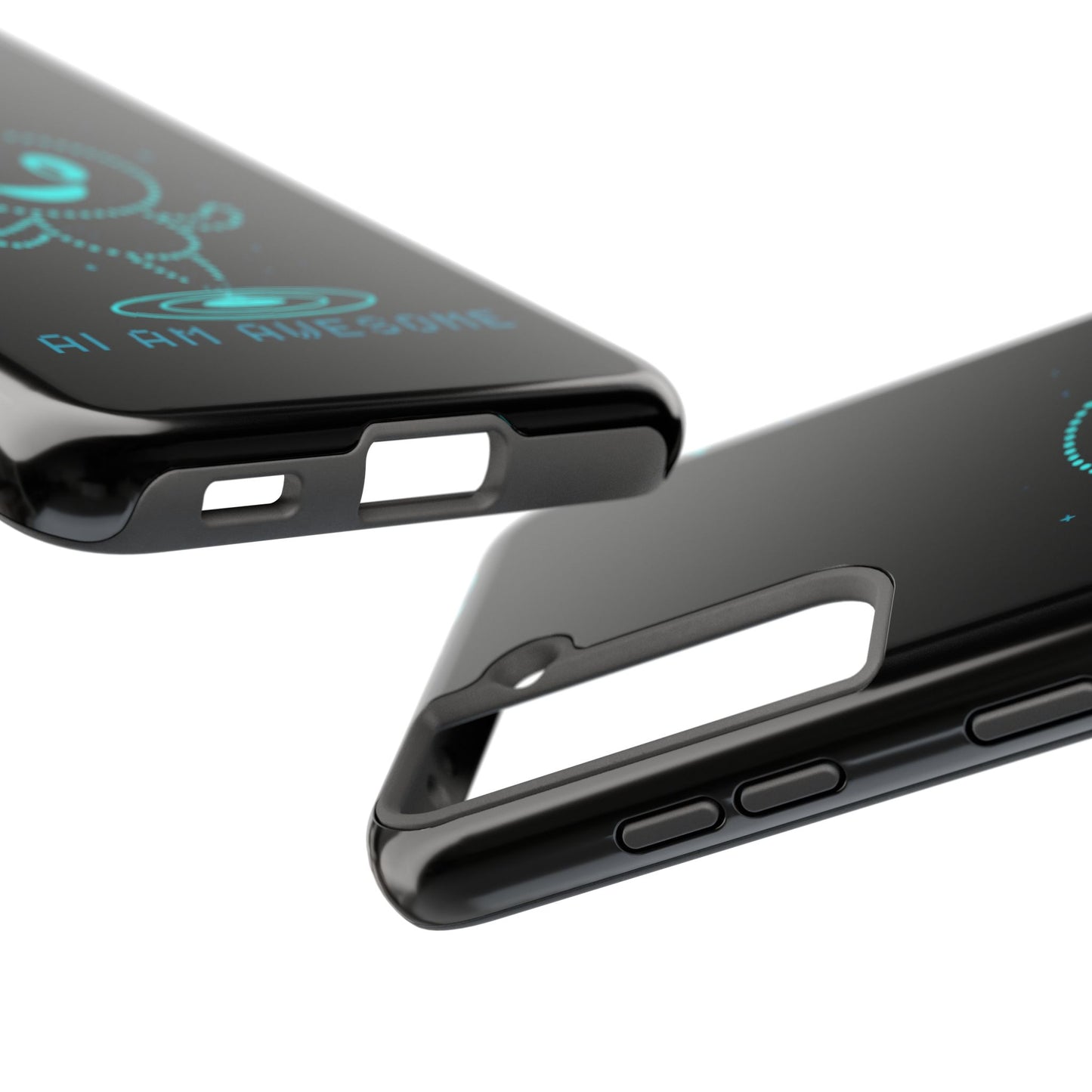"AI AM AWESOME" β Tech-Savvy Phone Case