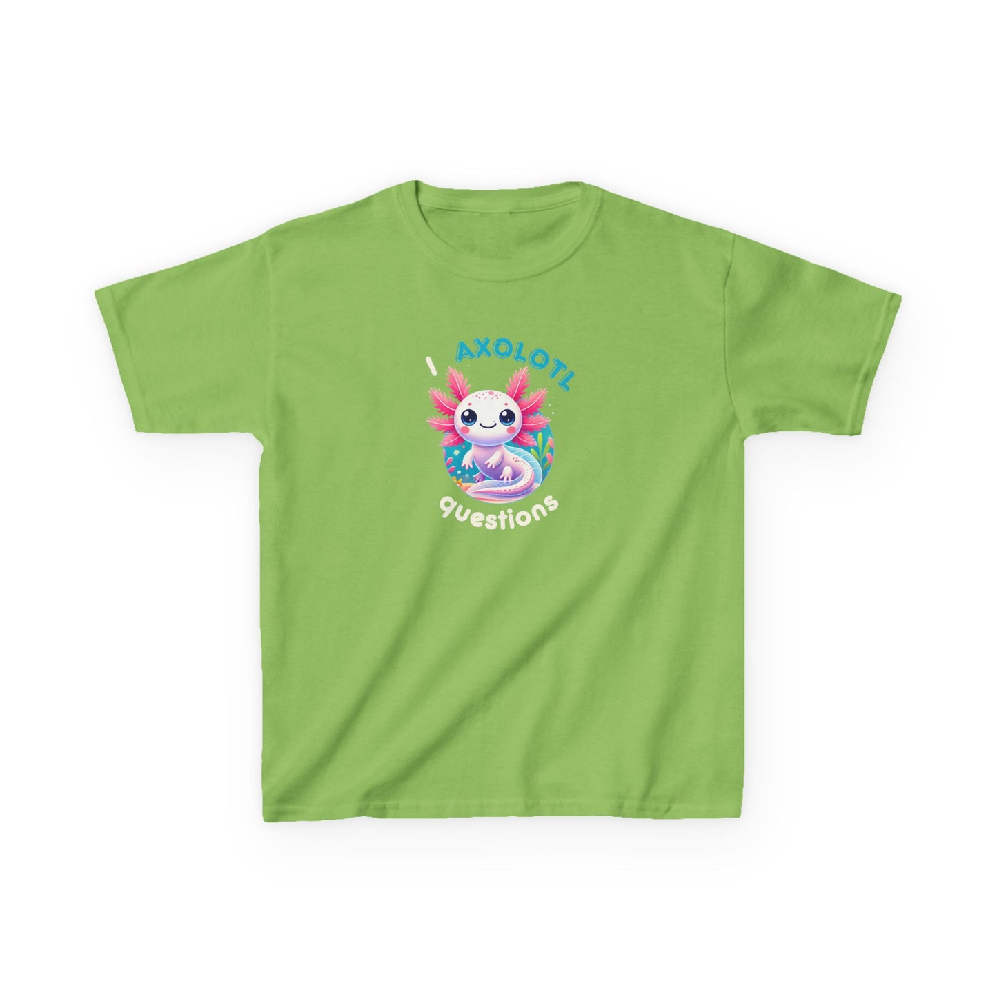 "I Axolotl Questions" β Curious Critter Kids Tee