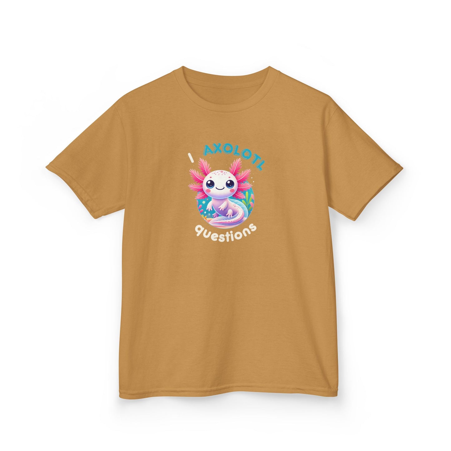 "I Axolotl Questions" β Curious Critter Kids Tee