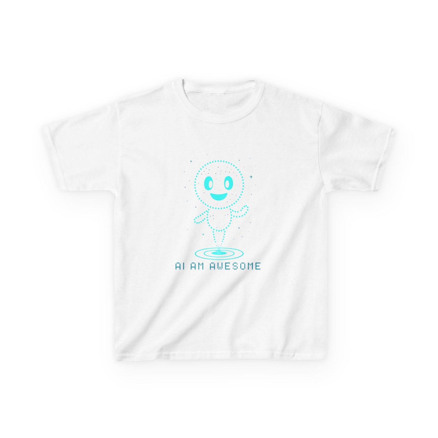 "AI AM AWESOME" β Empowering Kids AI Tee