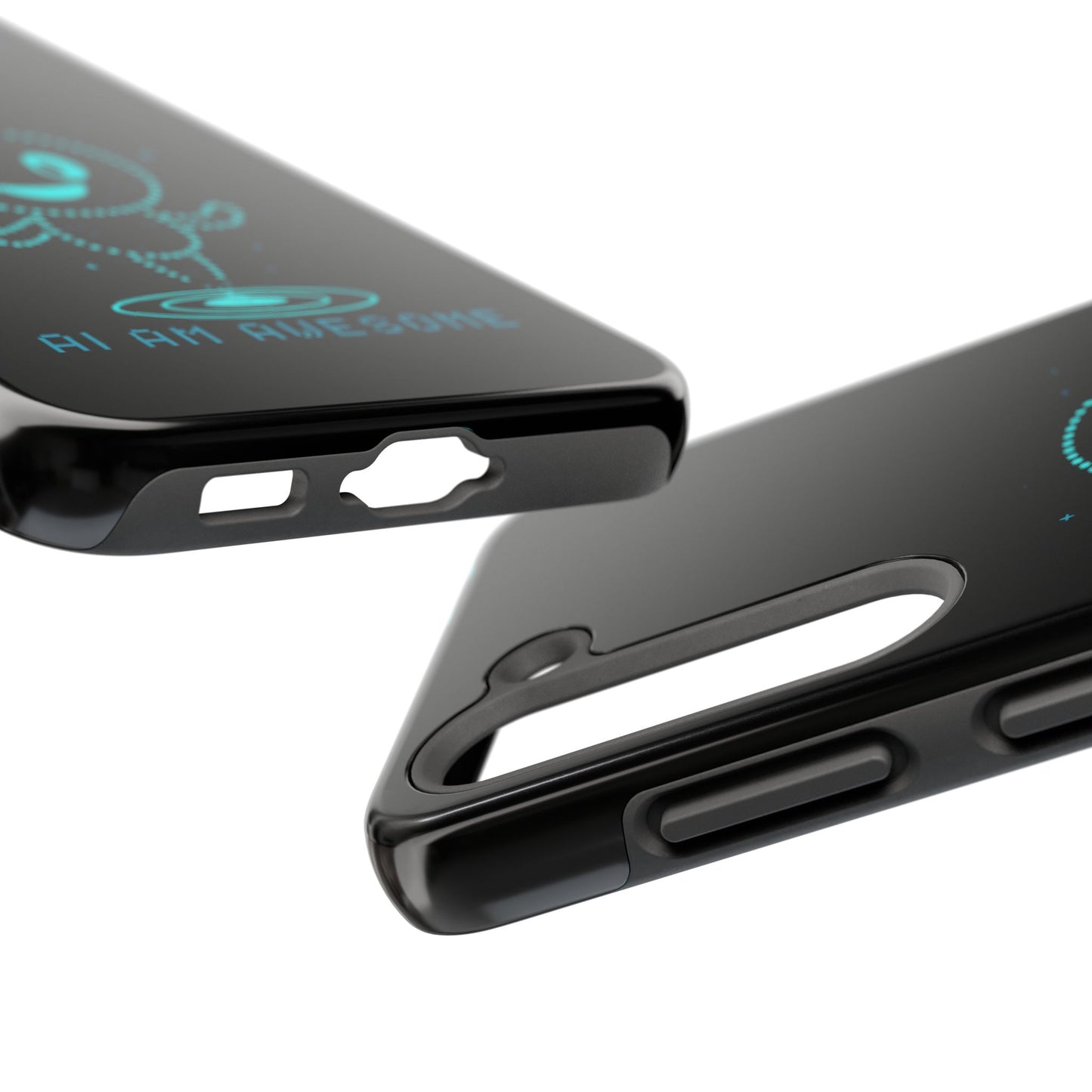 "AI AM AWESOME" β Tech-Savvy Phone Case