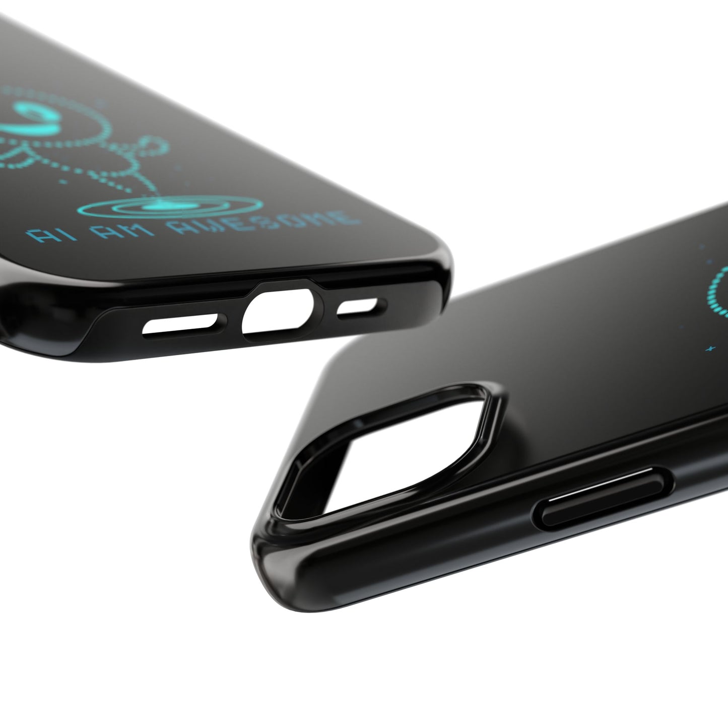 "AI AM AWESOME" β Tech-Savvy Phone Case