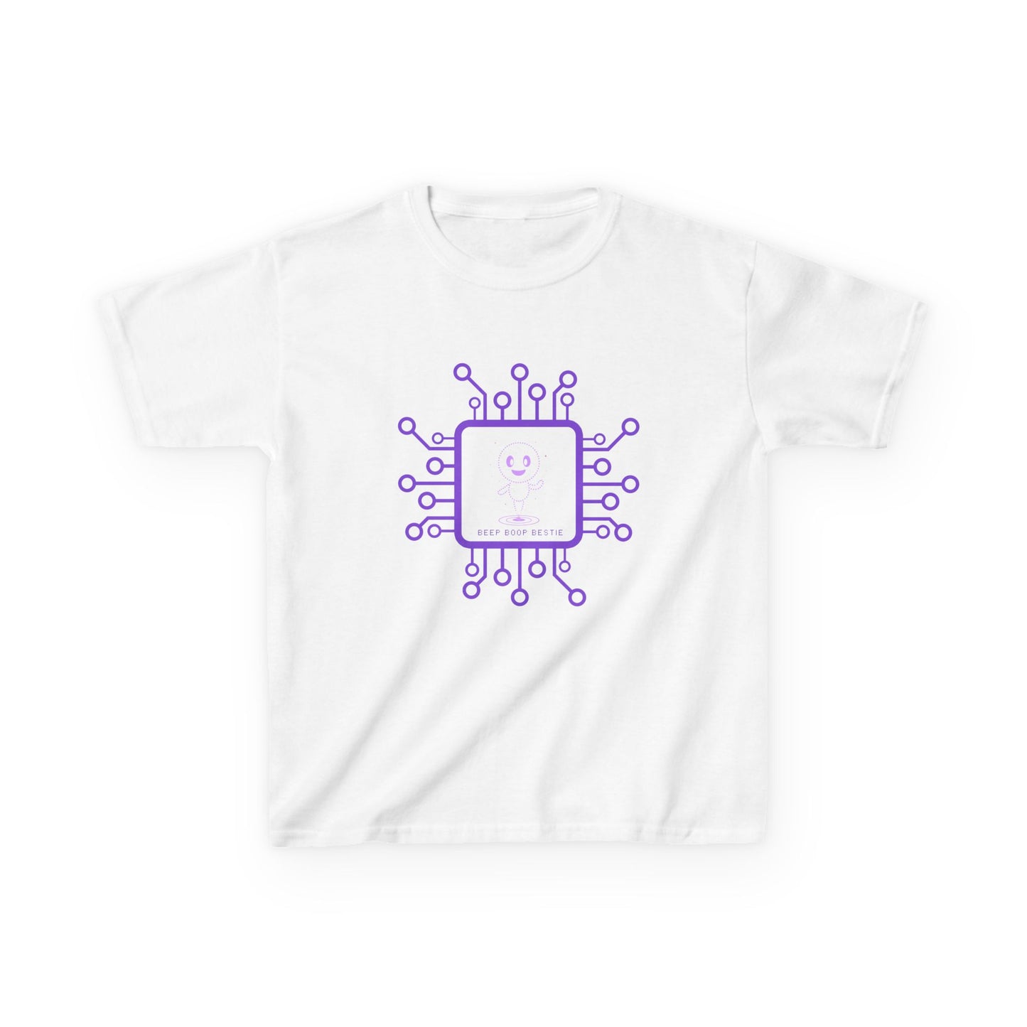 "Beep Boop Bestie" β Kids' AI Robot Tee