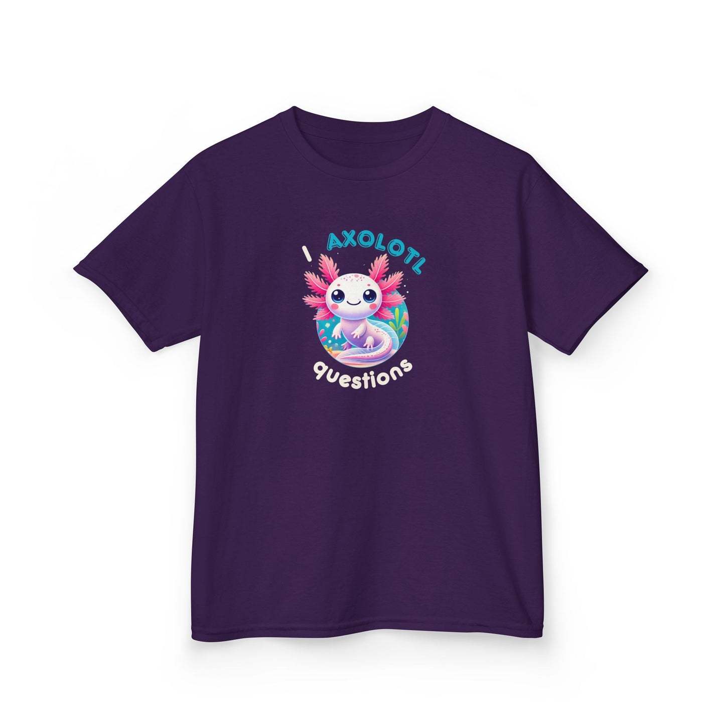 "I Axolotl Questions" β Curious Critter Kids Tee