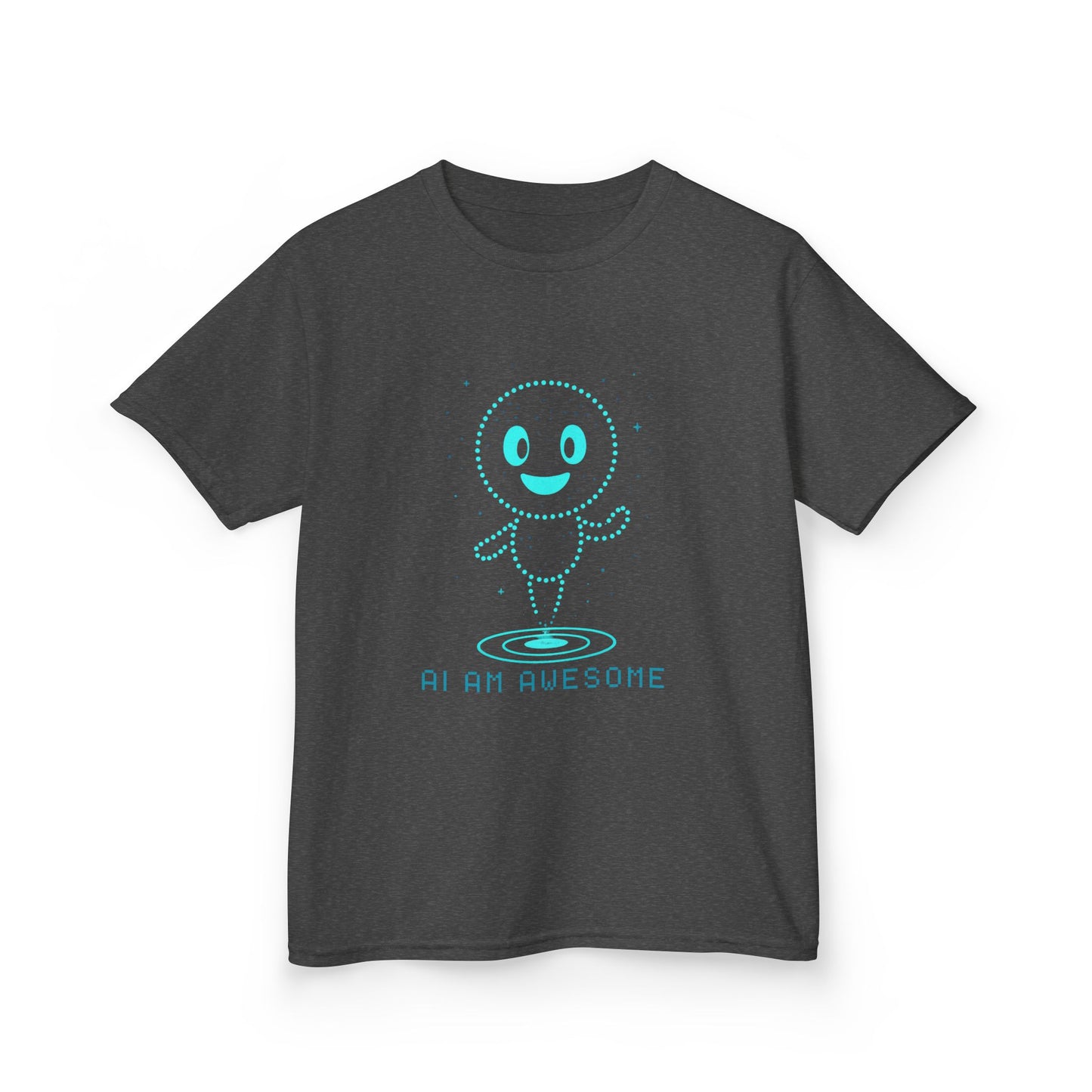 "AI AM AWESOME" β Empowering Kids AI Tee