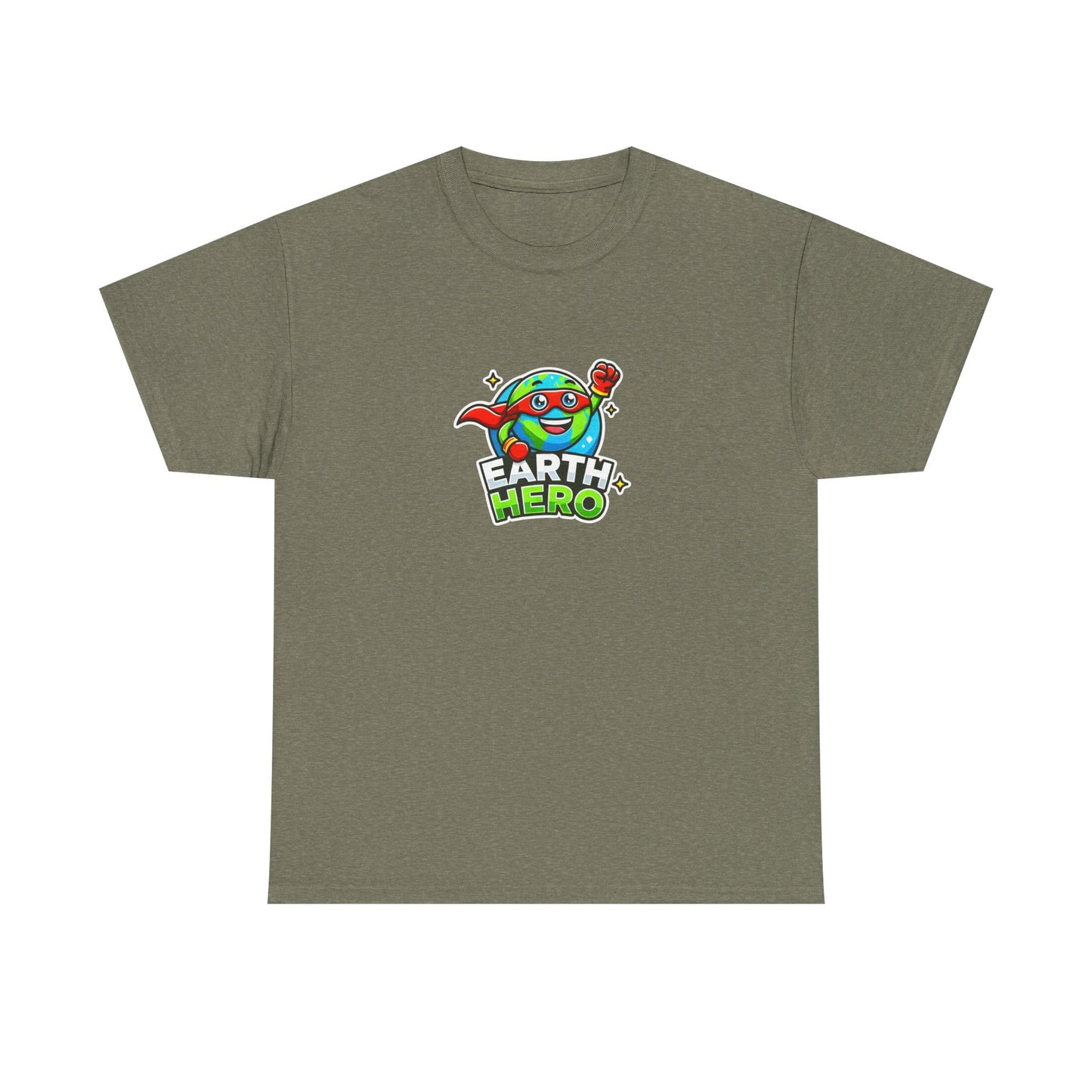 "Globey Gus – Earth Hero" Eco Tee for Adults