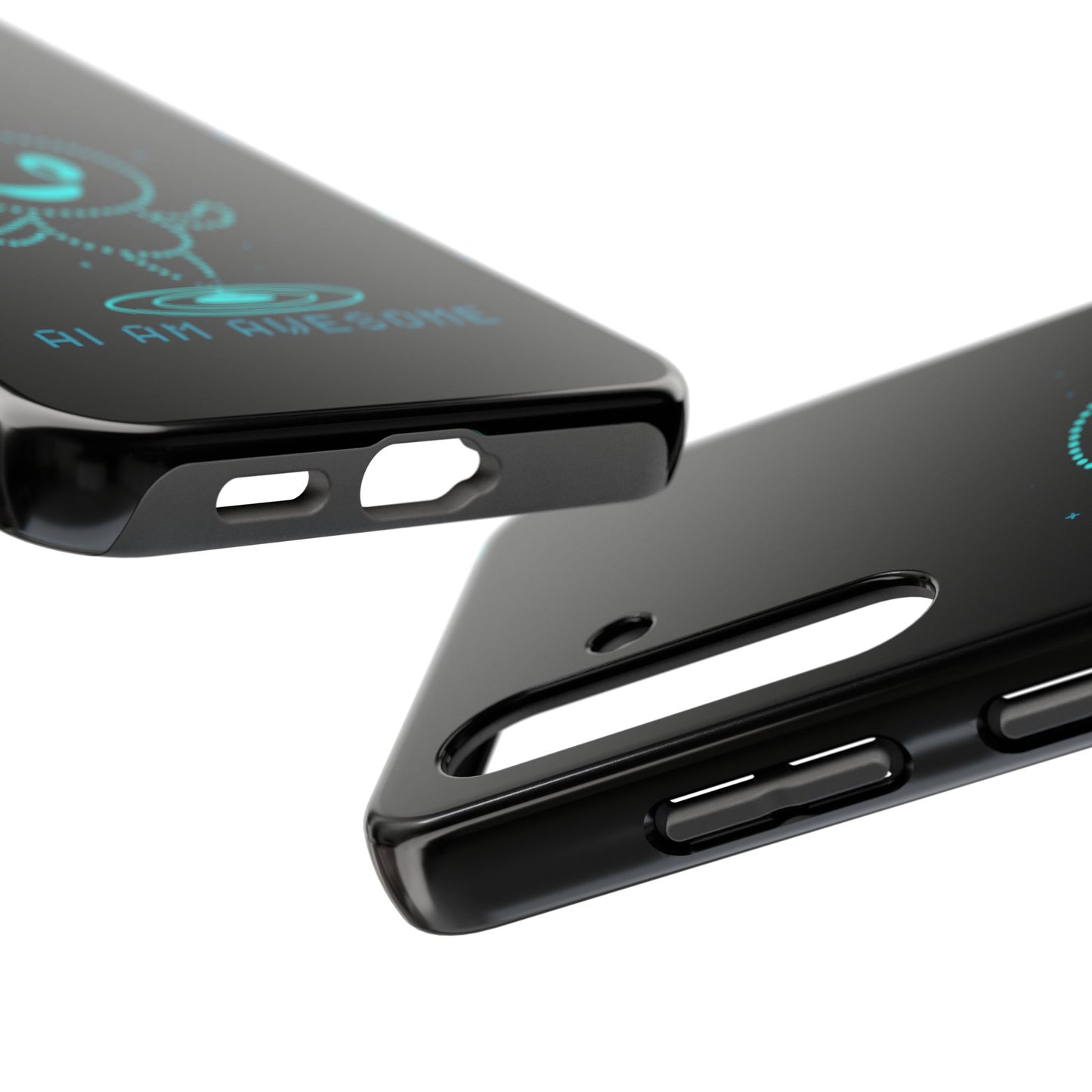 "AI AM AWESOME" β Tech-Savvy Phone Case