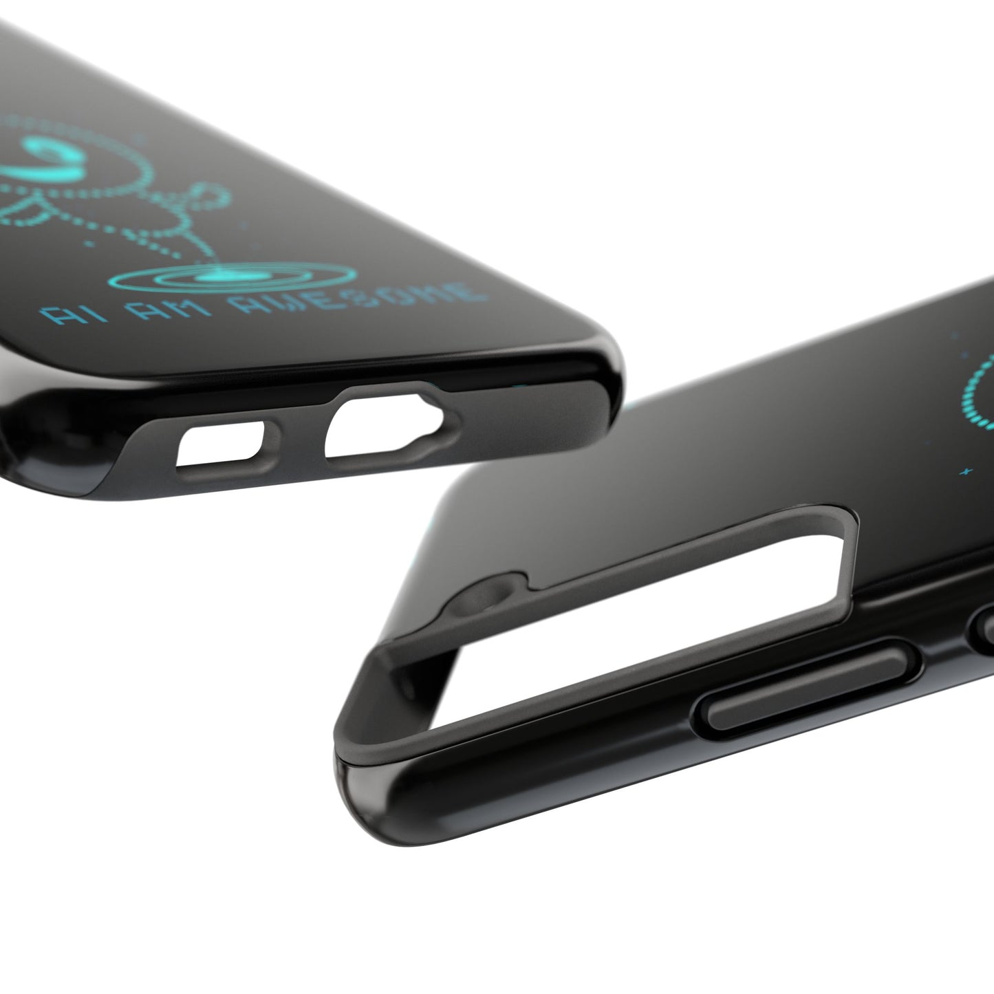 "AI AM AWESOME" β Tech-Savvy Phone Case