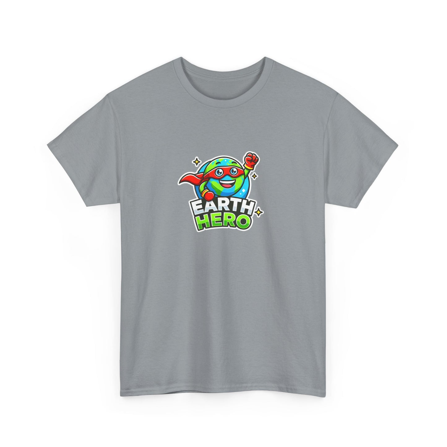 "Globey Gus – Earth Hero" Eco Tee for Adults