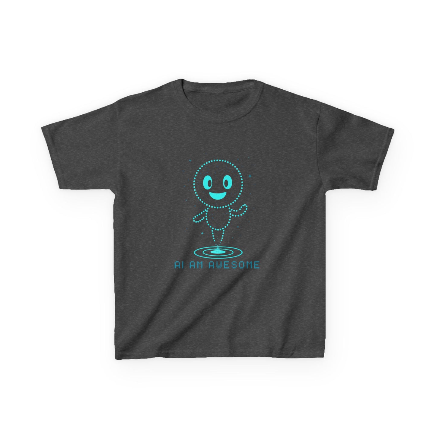 "AI AM AWESOME" β Empowering Kids AI Tee