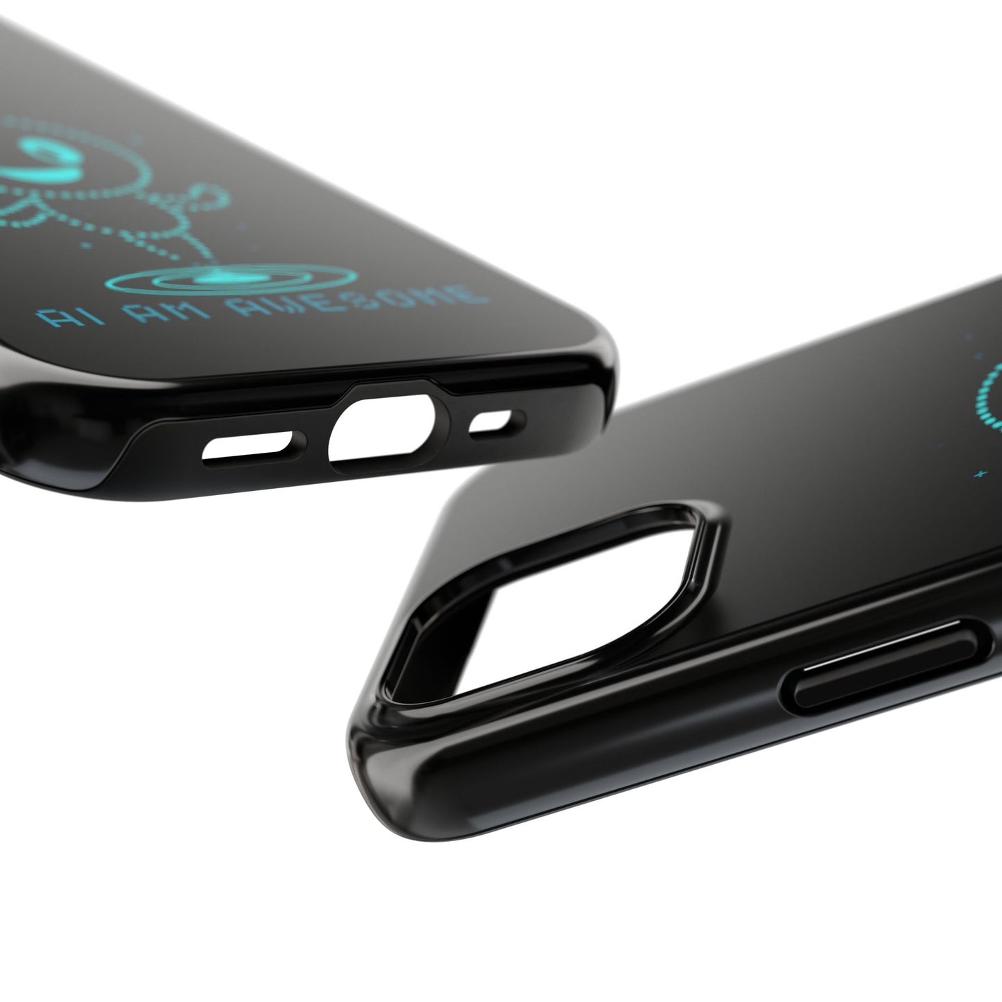 "AI AM AWESOME" β Tech-Savvy Phone Case