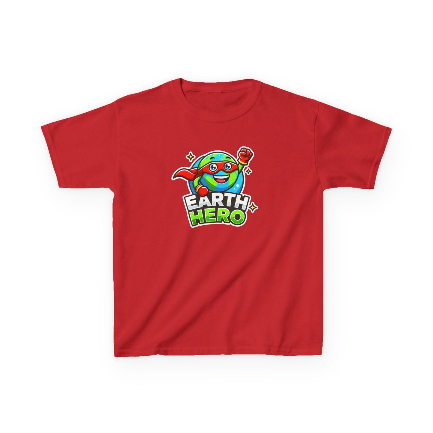 "Globey Gus β Earth Hero" Kids Eco Tee