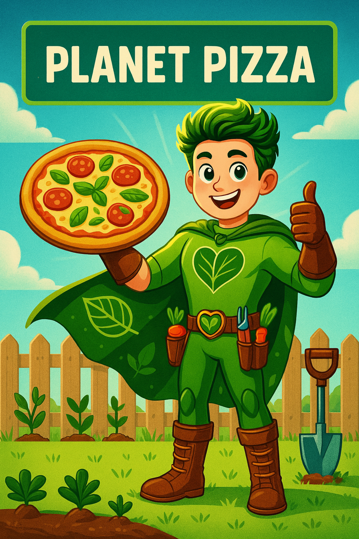 Planet Pizza Kit: Grow It. Make It. Save the Earth—One Slice at a Time!