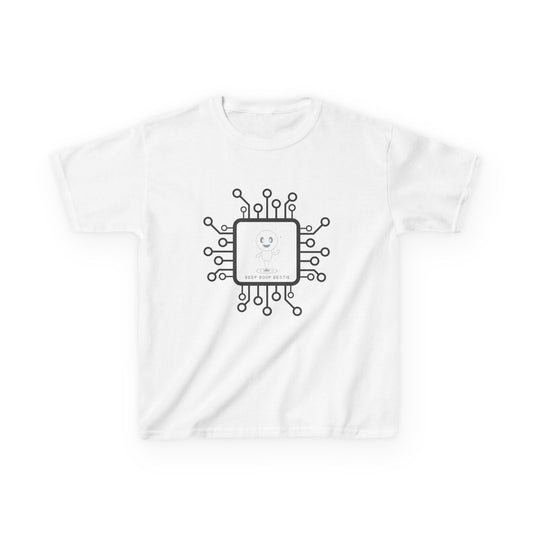 "Beep Boop Bestie" – Kids' AI Robot Tee