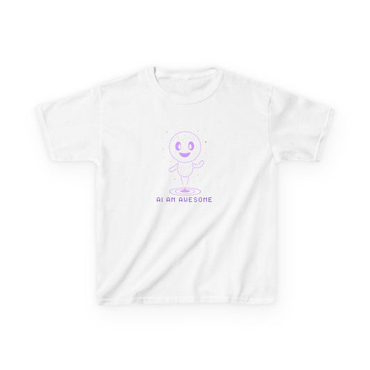 "AI AM AWESOME" – Empowering Kids AI Tee