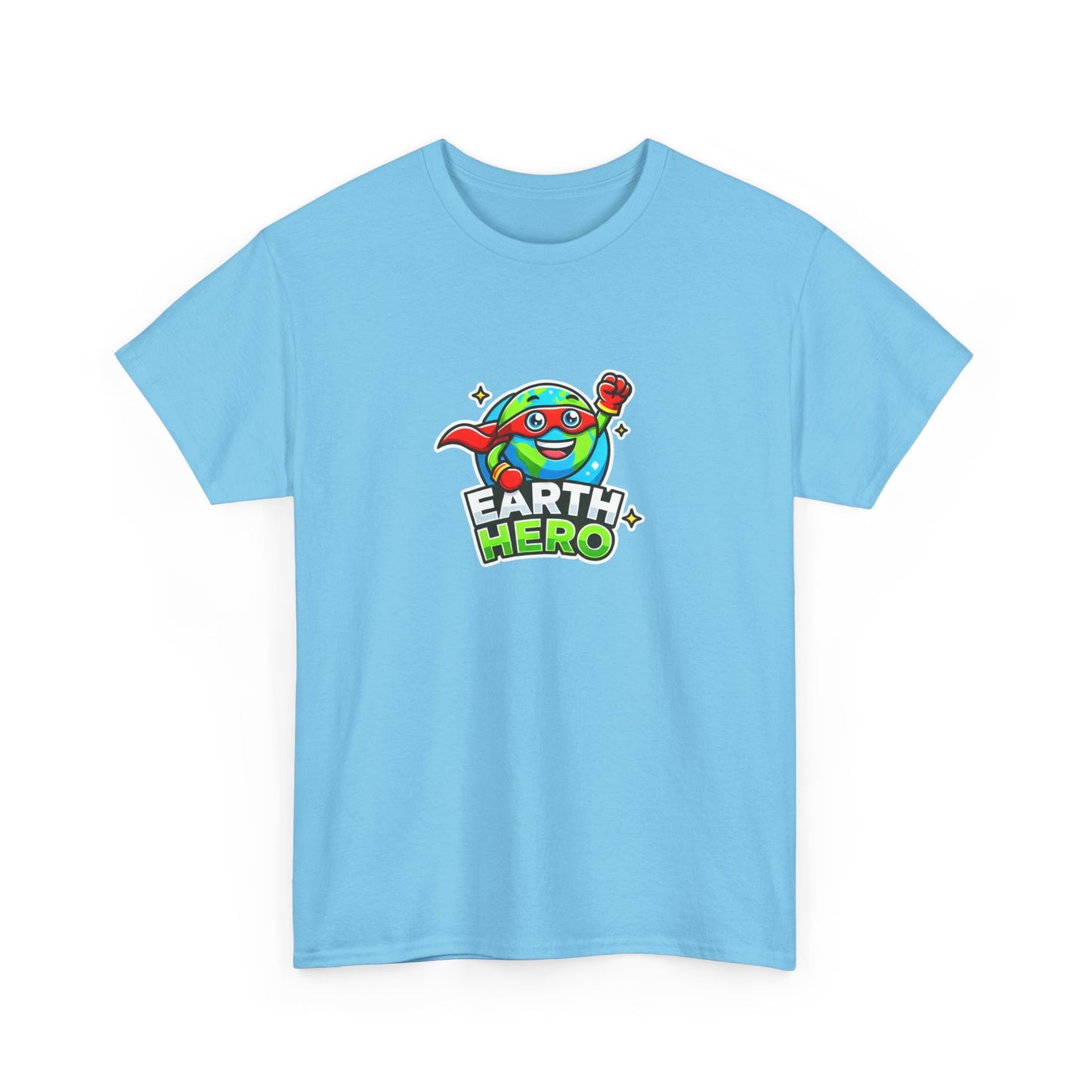 "Globey Gus – Earth Hero" Eco Tee for Adults