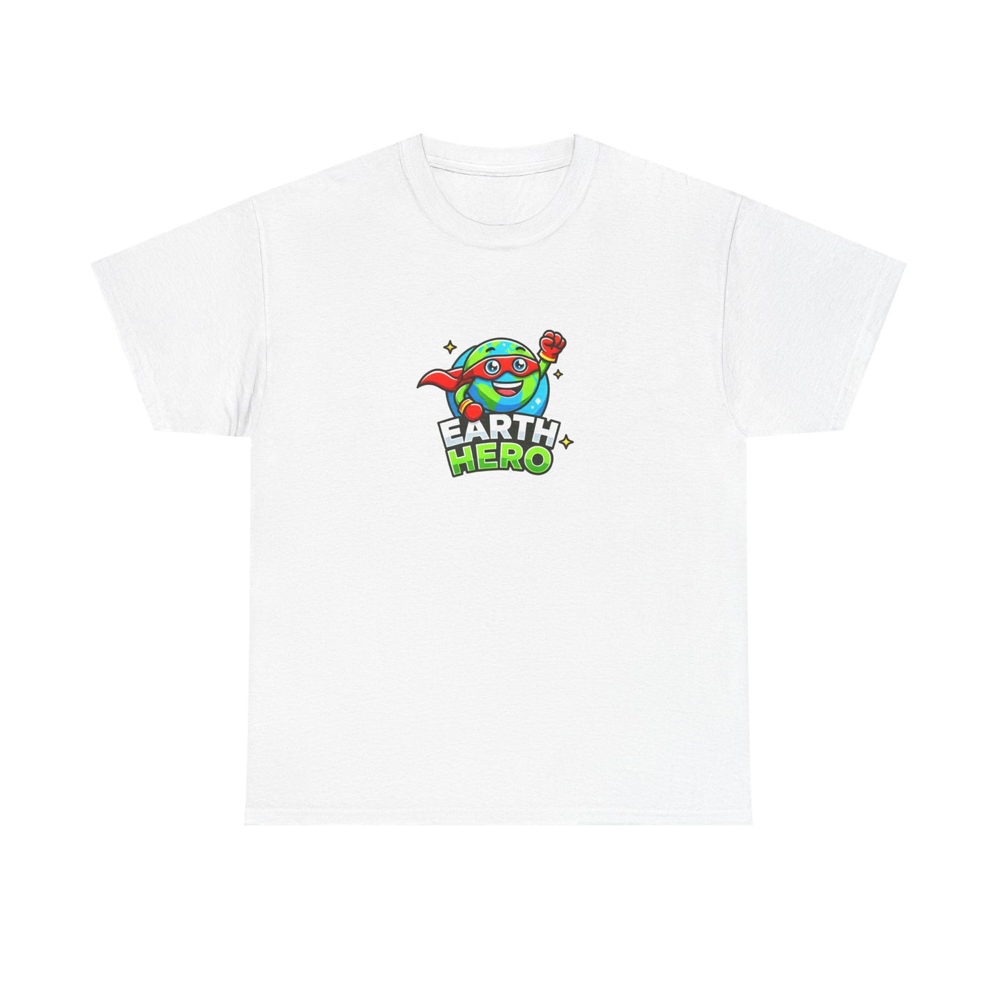 "Globey Gus – Earth Hero" Eco Tee for Adults