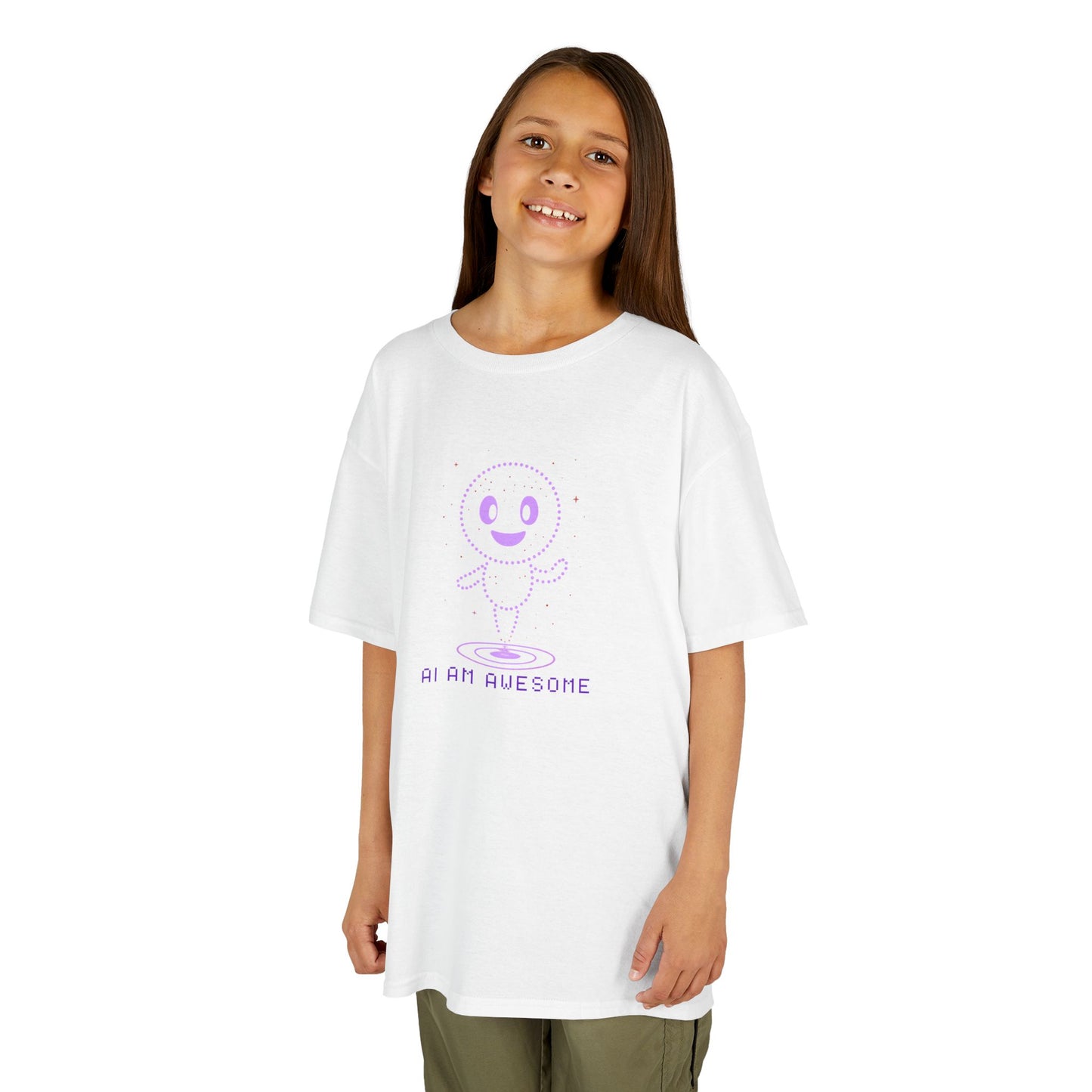 "AI AM AWESOME" – Empowering Kids AI Tee