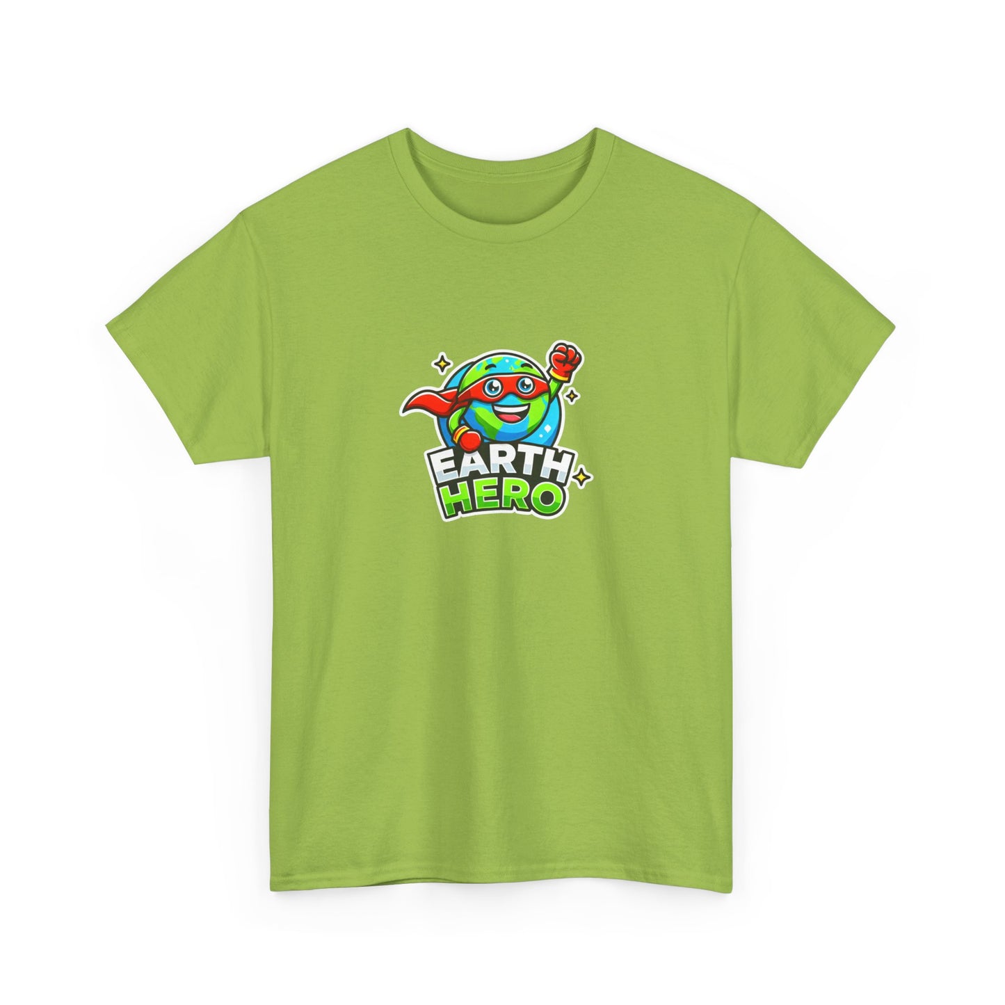"Globey Gus – Earth Hero" Eco Tee for Adults