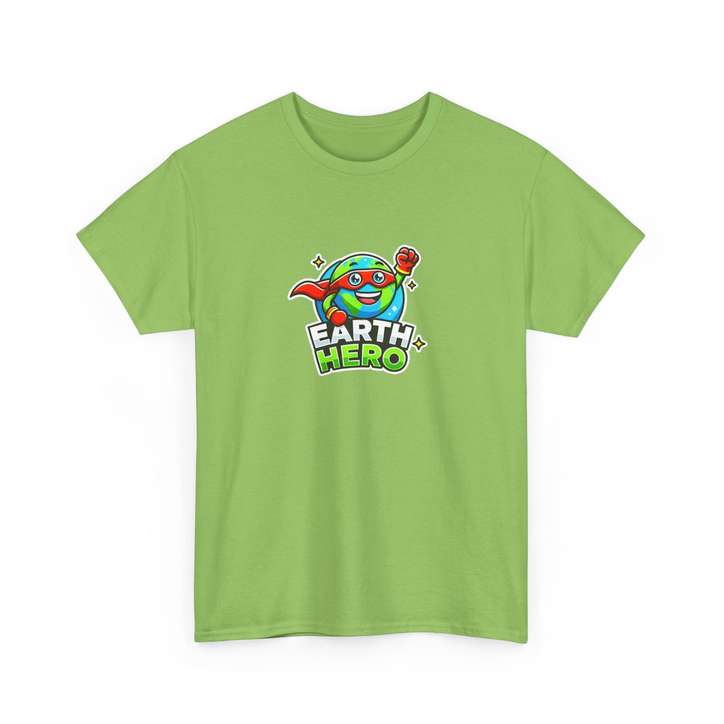 "Globey Gus – Earth Hero" Eco Tee for Adults