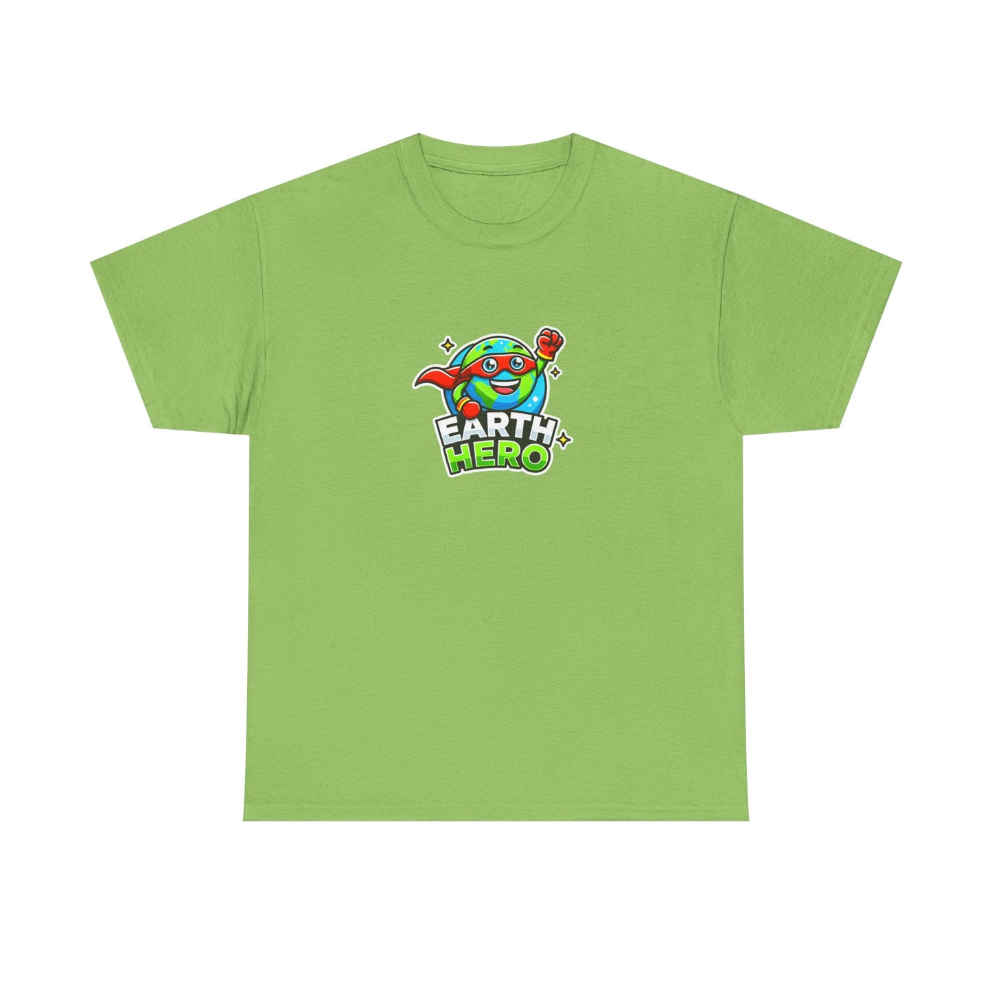 "Globey Gus – Earth Hero" Eco Tee for Adults
