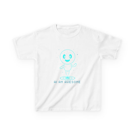"AI AM AWESOME" – Empowering Kids AI Tee
