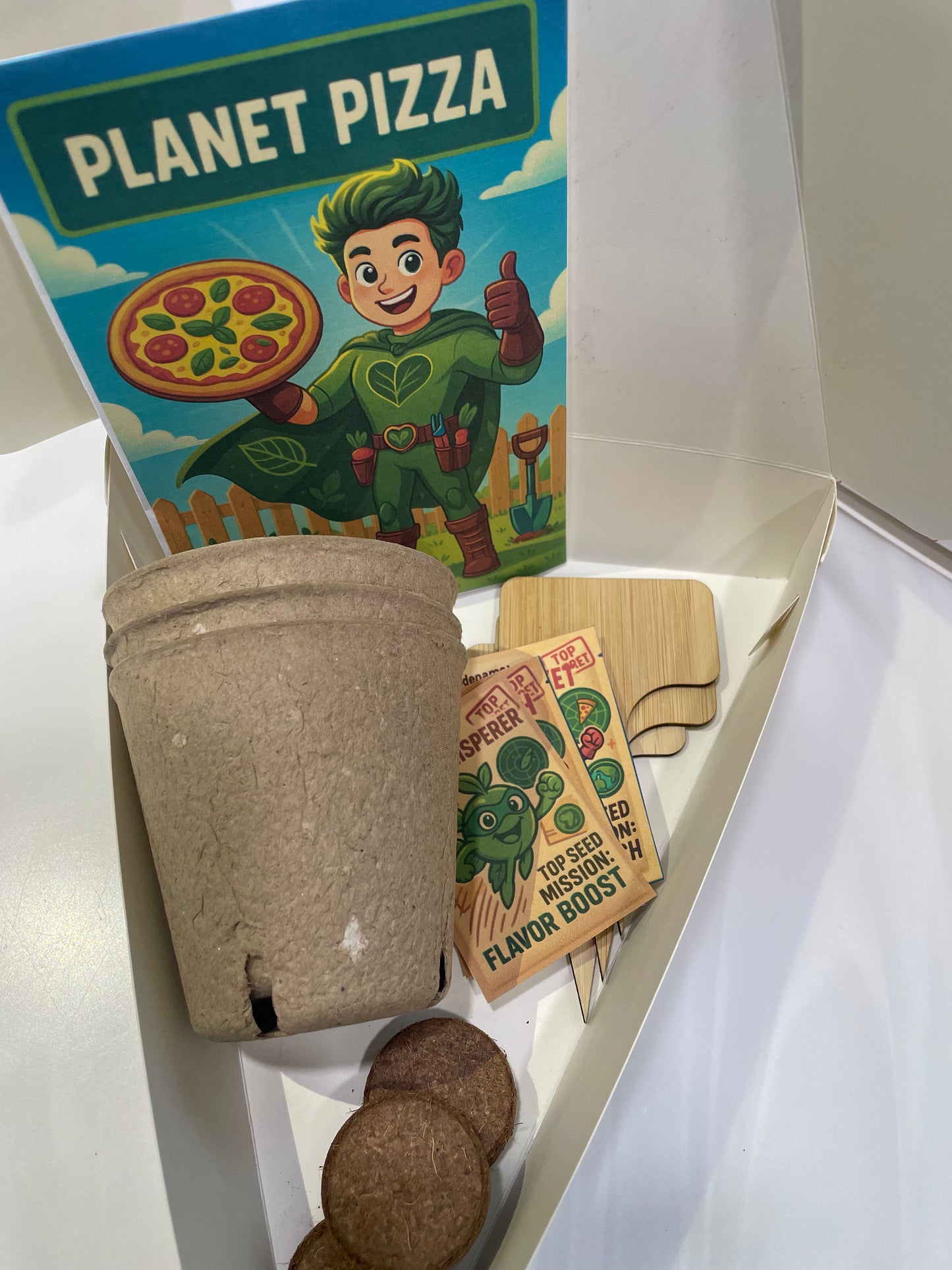 Planet Pizza Kit: Grow It. Make It. Save the Earth—One Slice at a Time!